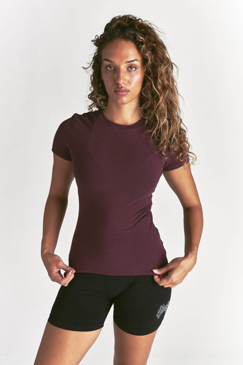"Eden" SS Tee in Fig — imagem principal