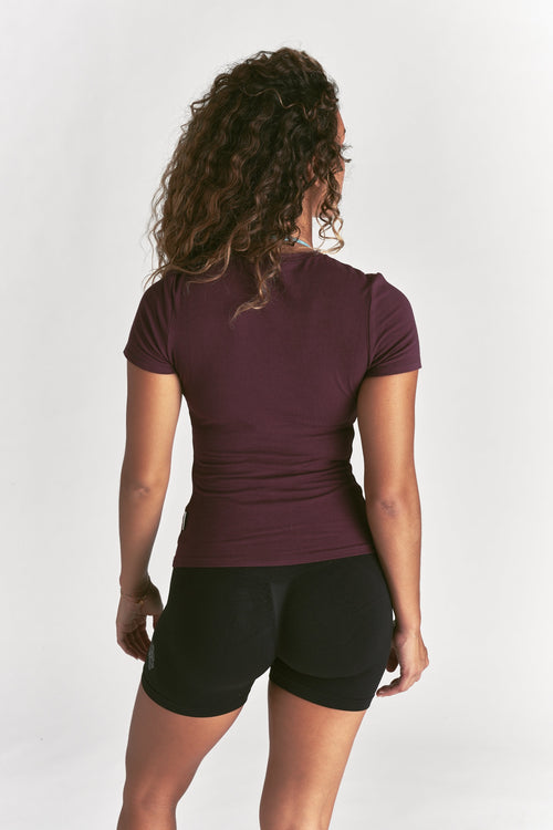 "Eden" SS Tee in Fig — imagem 2