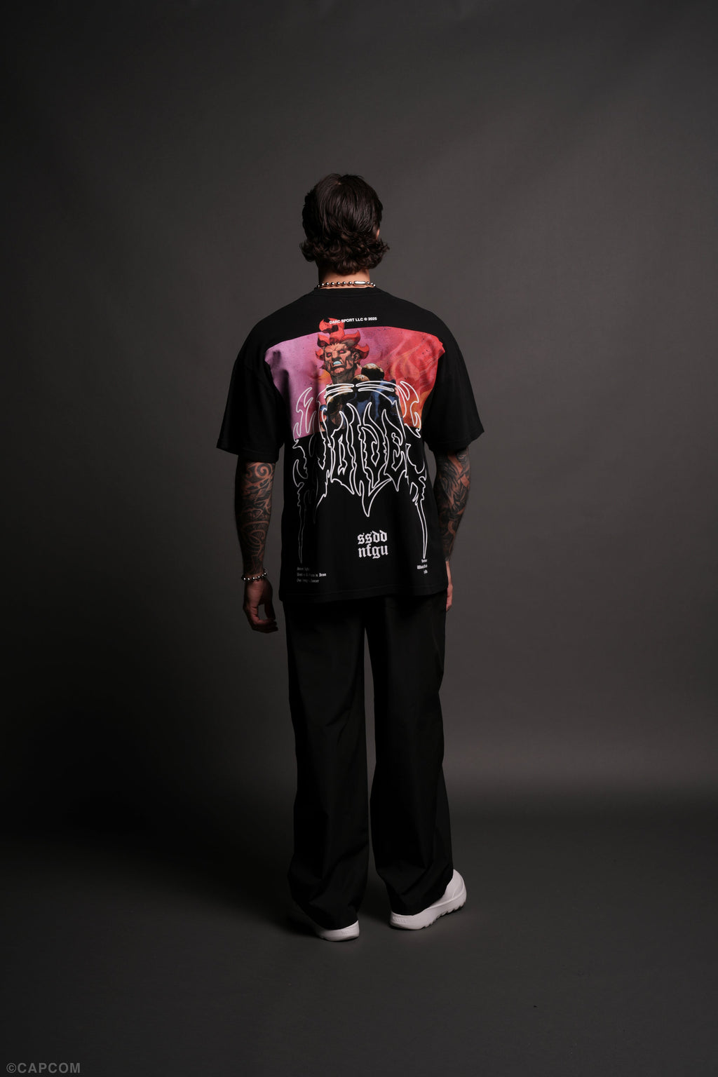 Akuma Forever "Premium" Oversized Tee in Black - imagem 7