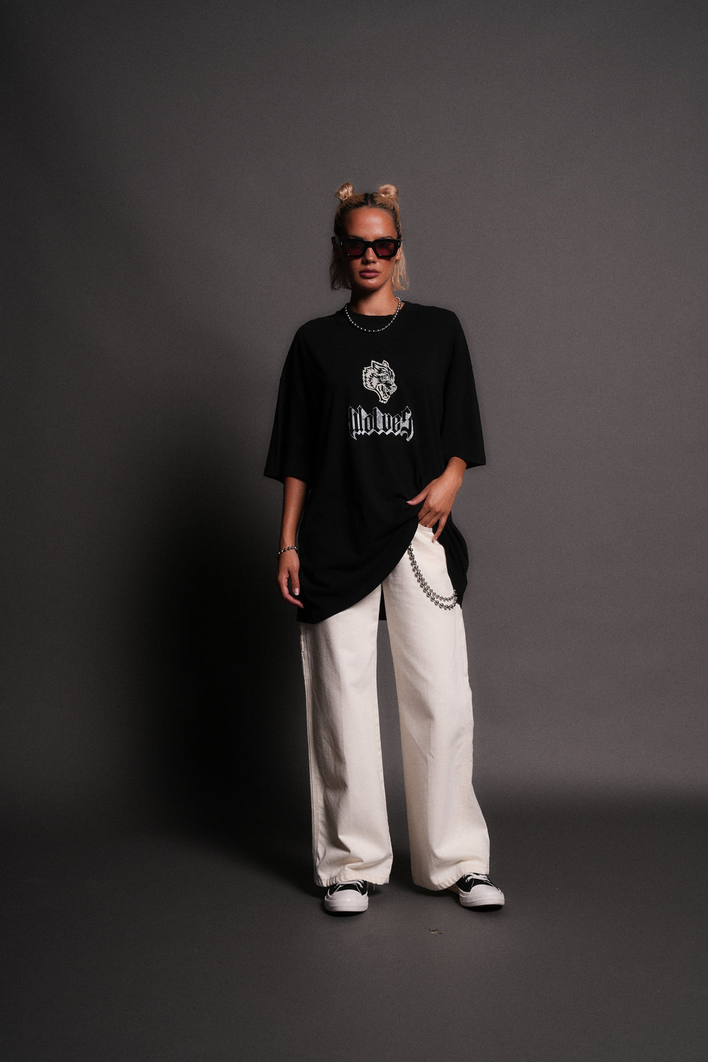 Determined "Premium" Oversized Tee in Black — imagem 8
