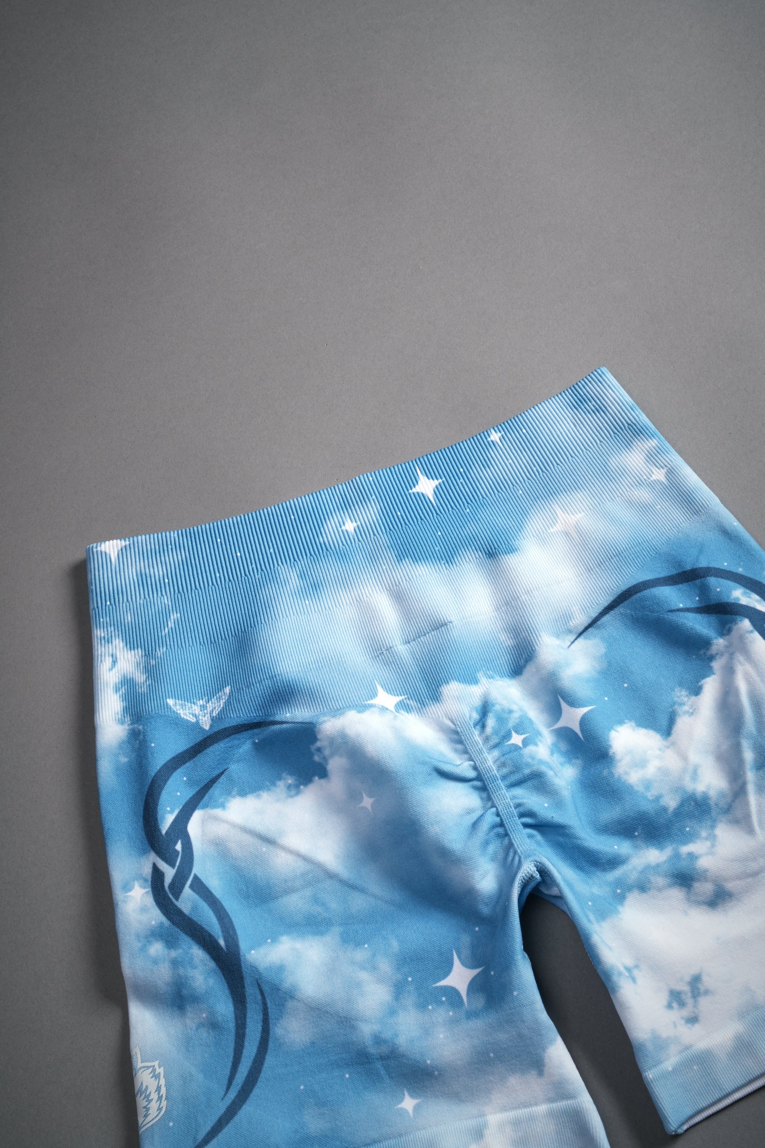 Dual Finite Code Everson Seamless "Training" Shorts in Greek Stone Starry Sky — imagem 10