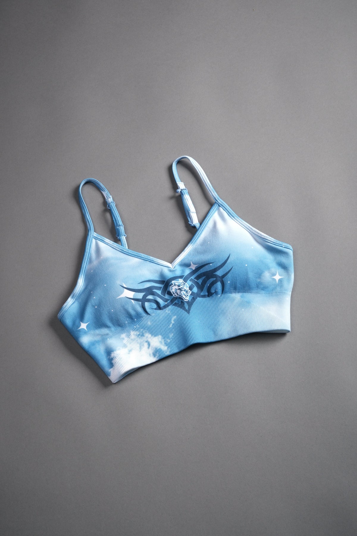 Finite Code "Everson Seamless" Sports Bra in Greek Stone Starry Sky - imagem 7