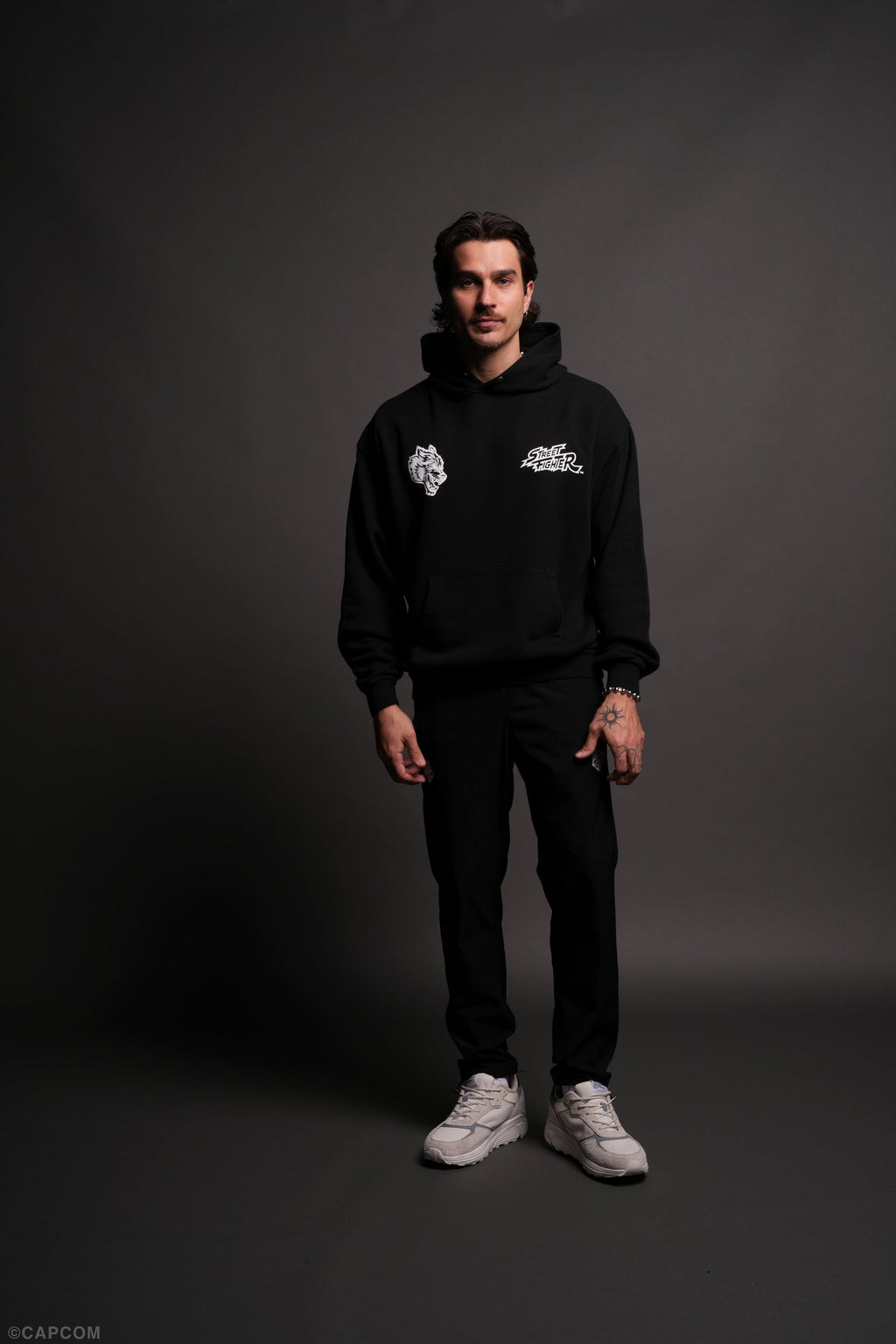 Iron Heart "Pierce" Hoodie in Black - imagem 5