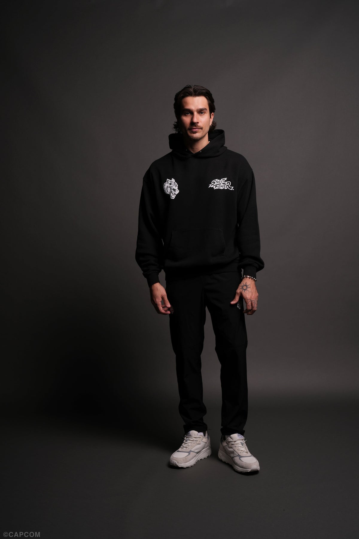 Iron Heart "Pierce" Hoodie in Black - imagem 5
