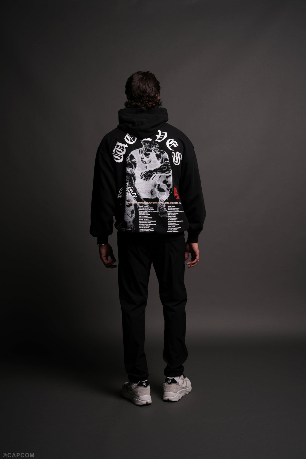 Iron Heart "Pierce" Hoodie in Black - imagem 7