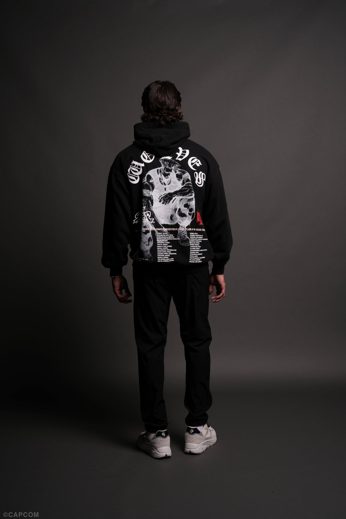 Iron Heart "Pierce" Hoodie in Black - imagem 7