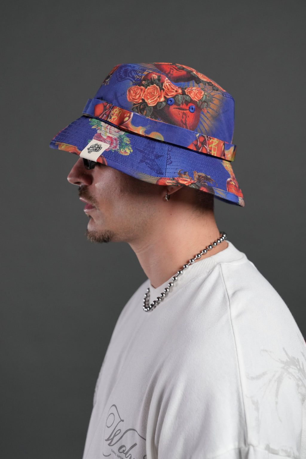 Wolf Patch V2 Boonie Bucket Hat in Corazon de Fuego — imagem 4