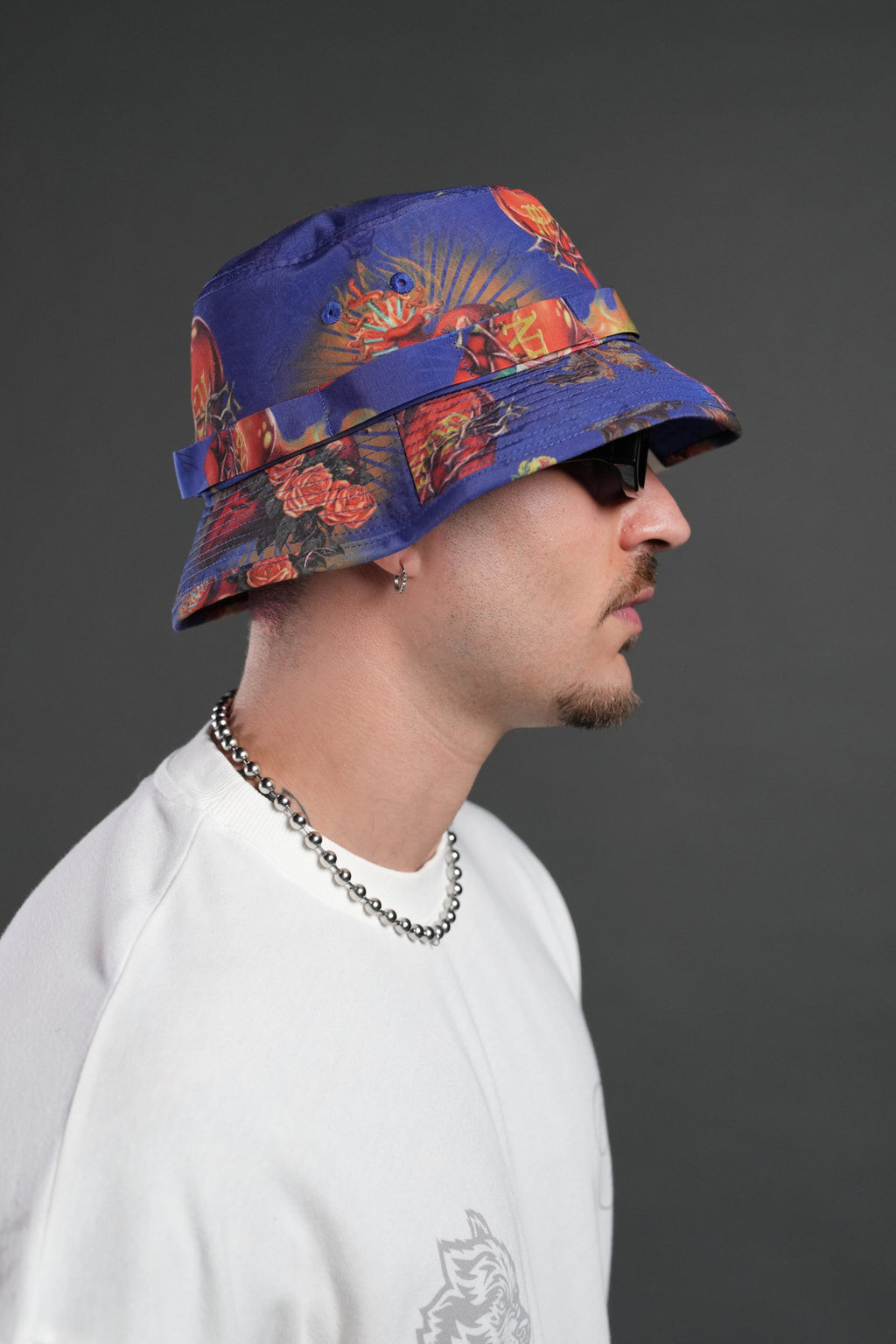 Wolf Patch V2 Boonie Bucket Hat in Corazon de Fuego — imagem 5