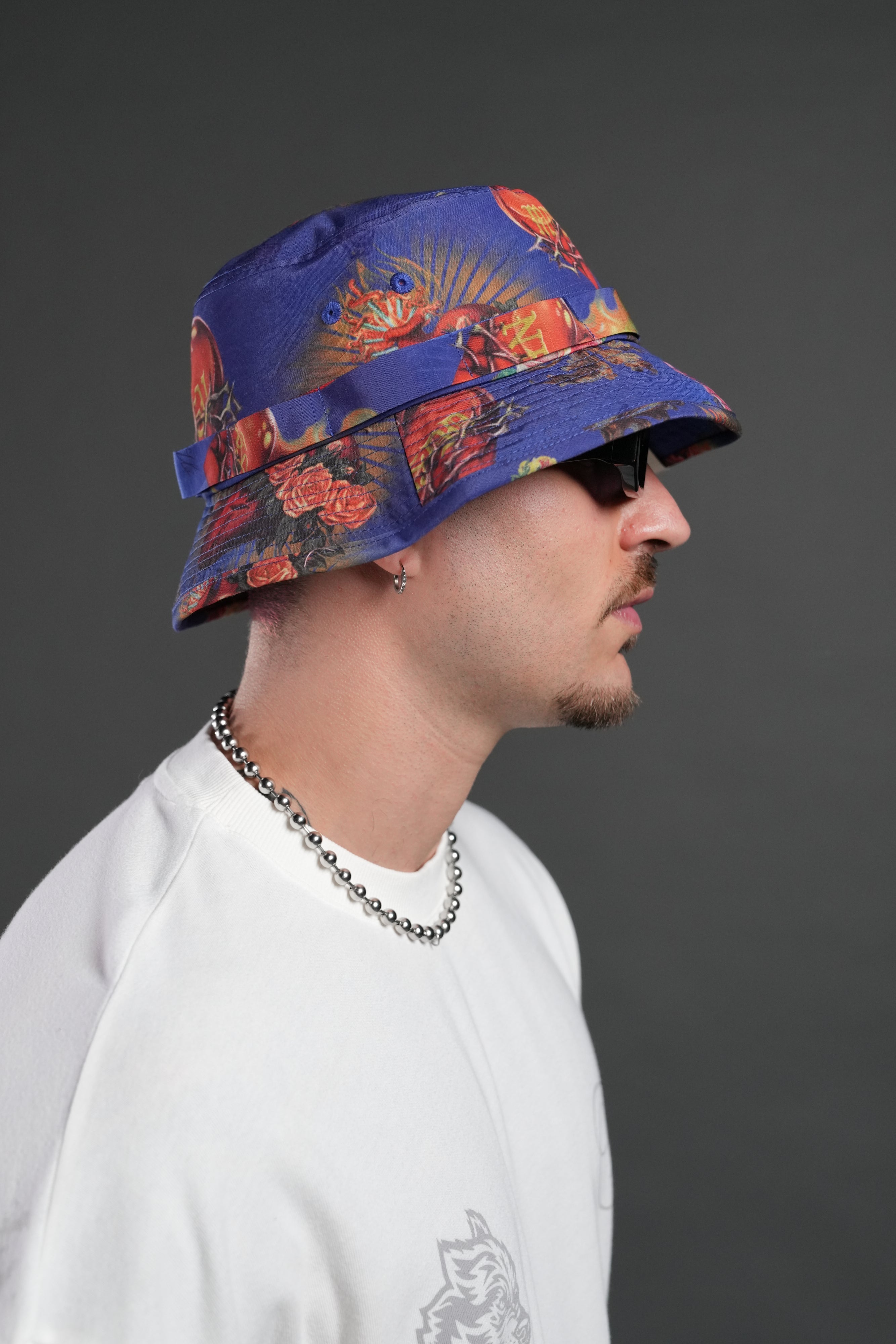 Wolf Patch V2 Boonie Bucket Hat in Corazon de Fuego — imagem 5