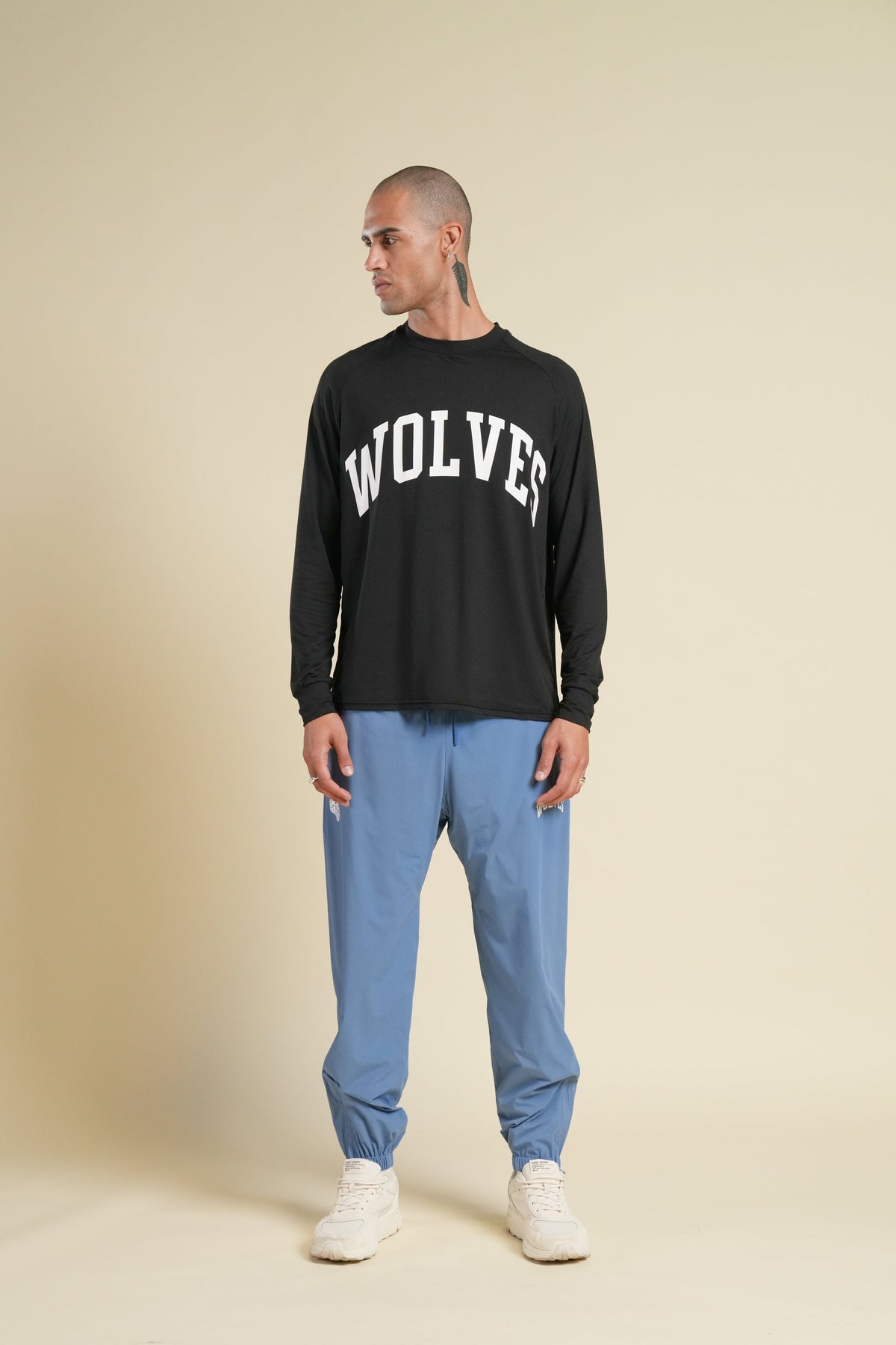 Loyalty Forever Hybrid Nylon Track Pants in Catalina Blue — imagem 5