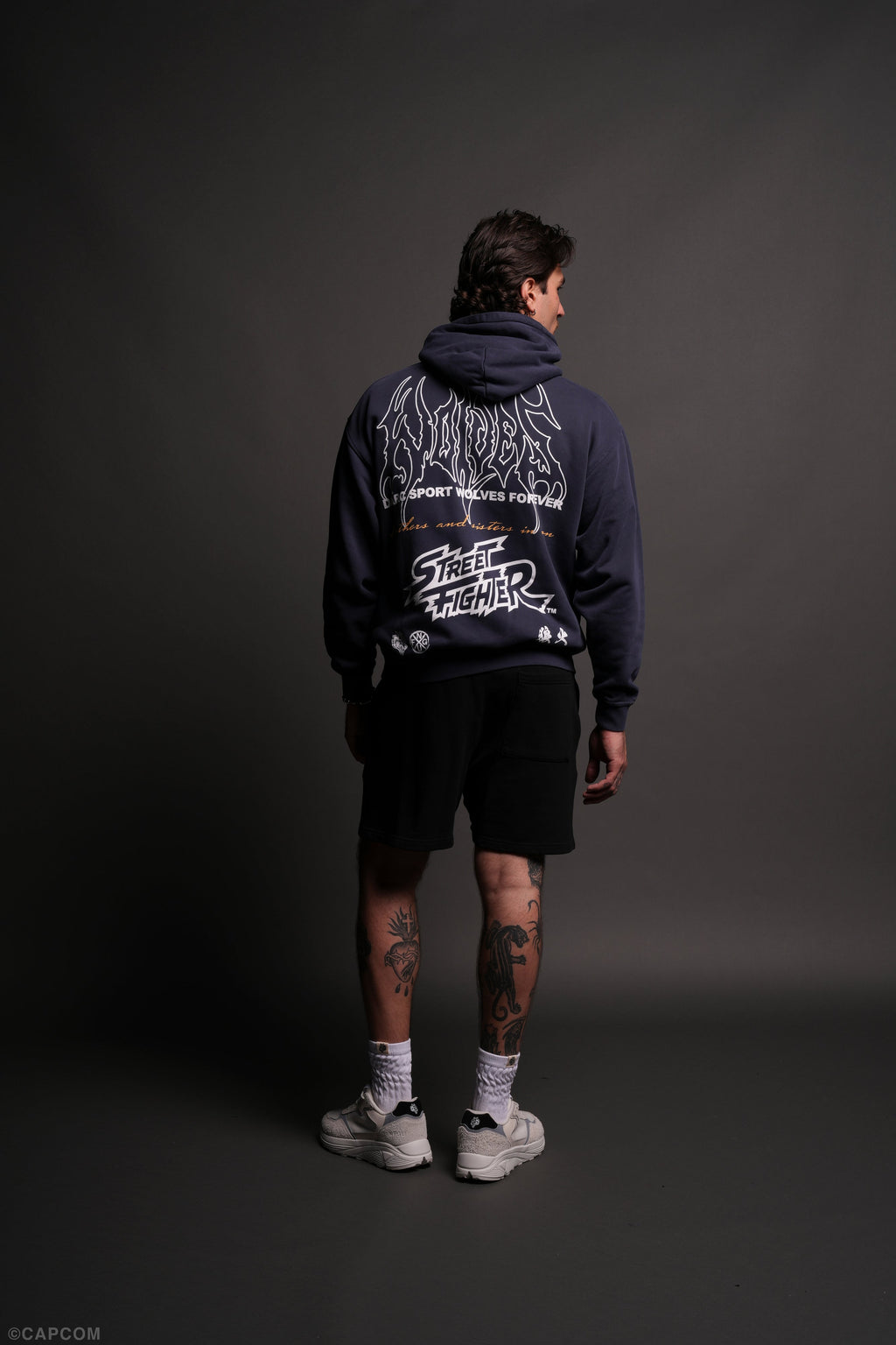 Final Boss "Pierce" Hoodie in Storm Blue - imagem 6