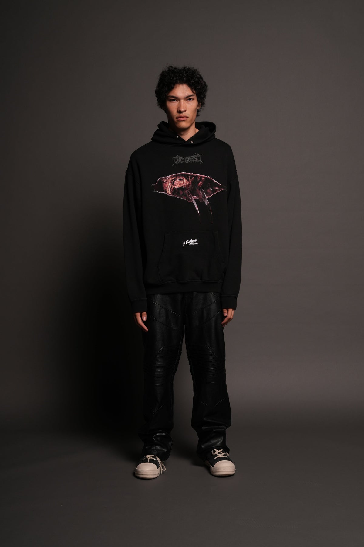 Dont Sleep Pierce Hoodie In Black
