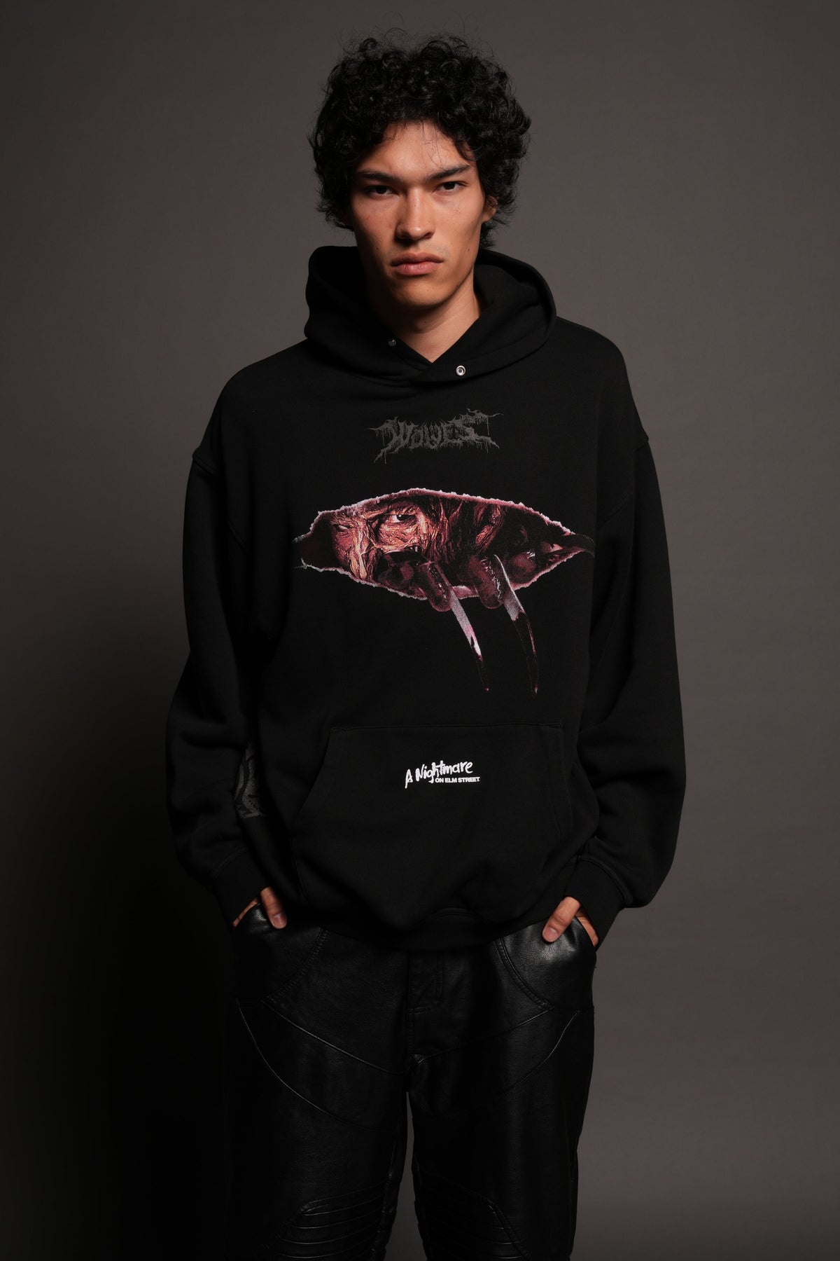 Dont Sleep Pierce Hoodie In Black
