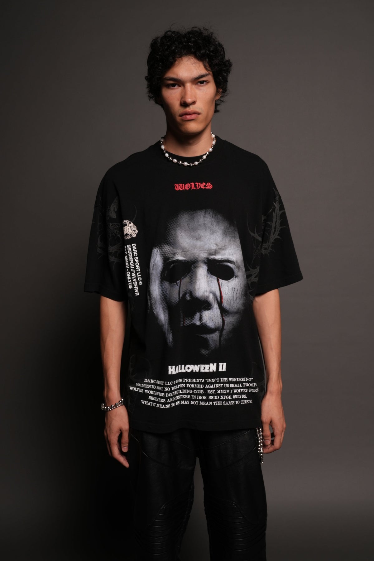 Dont Die Wondering Mystery Tee In Black