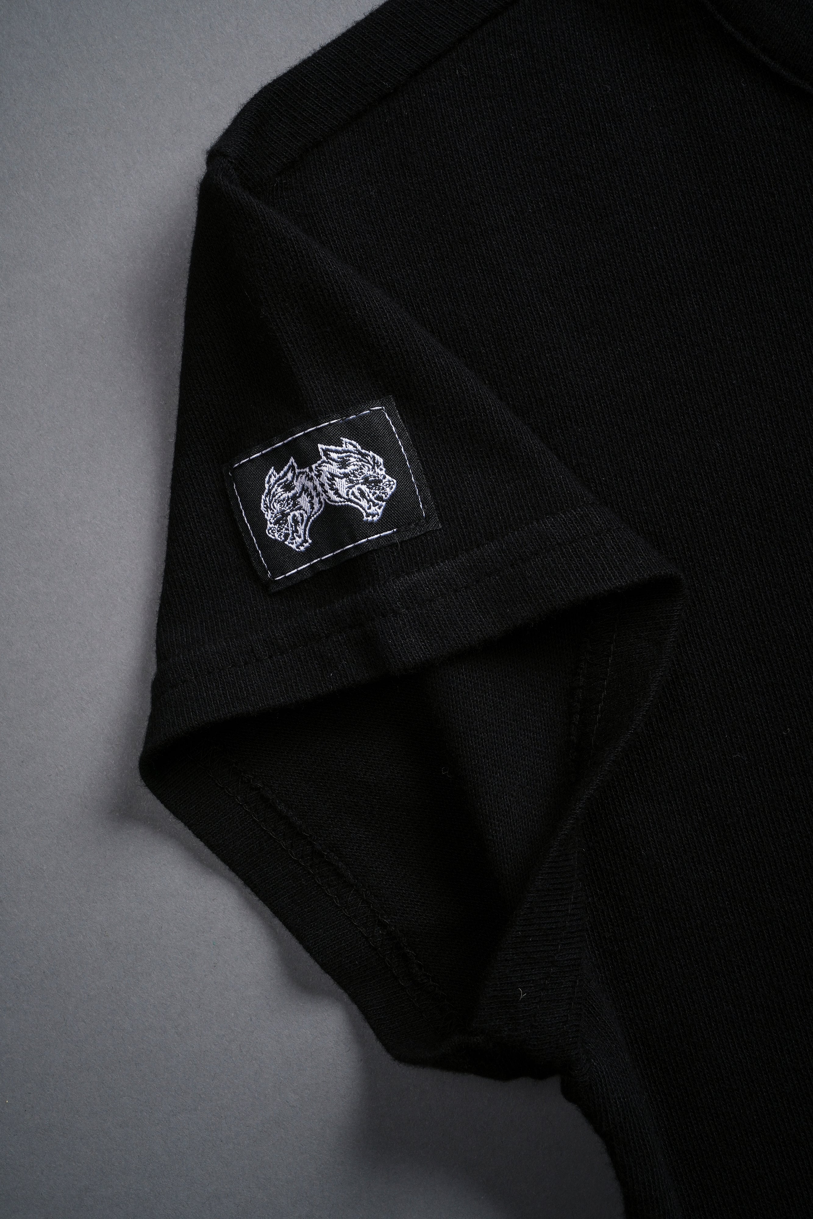 Wolf Label SSDDNFGU "Baby" Tee in Black — imagem 3