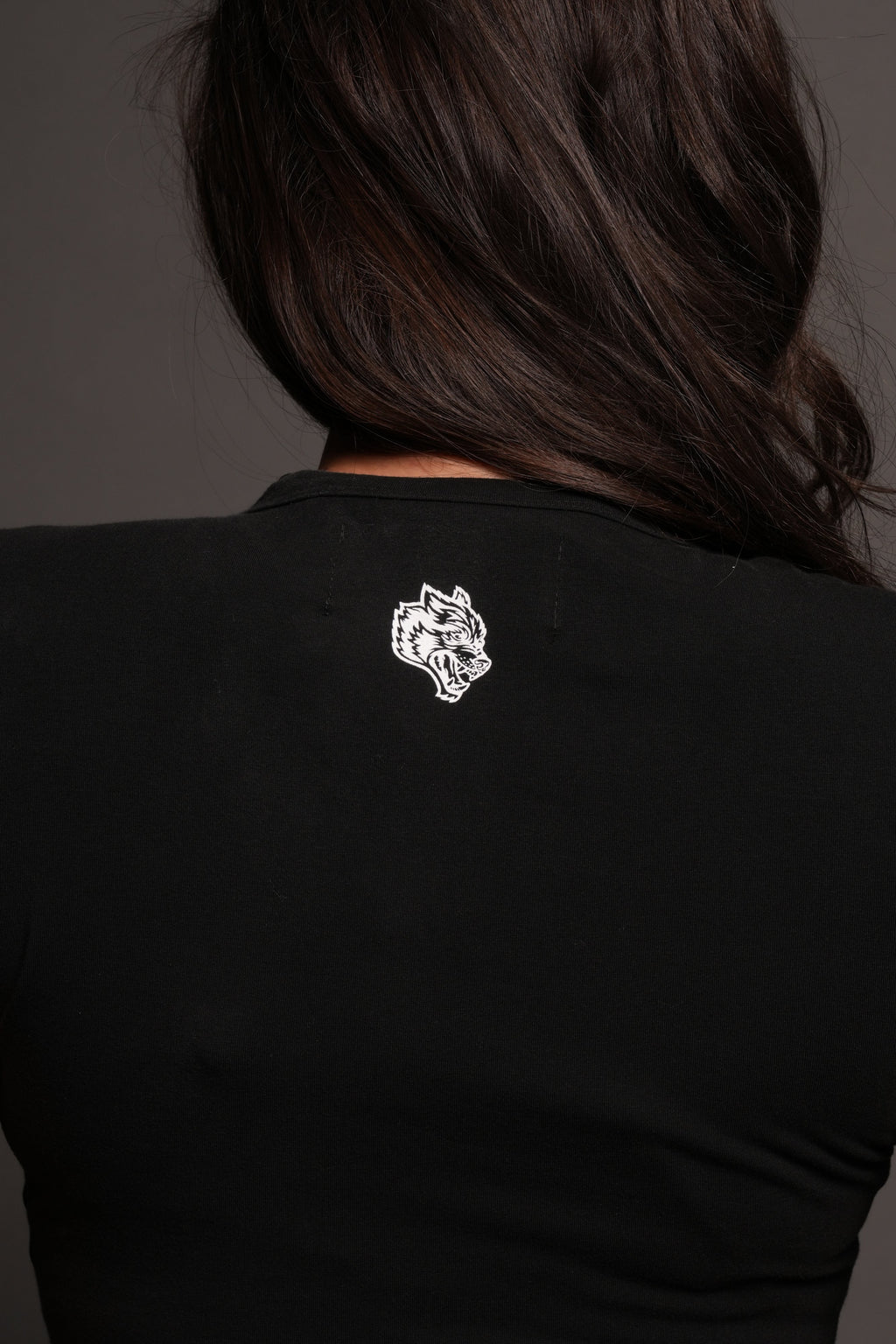 Jason Forever Josie Crop Baby Tee In Black