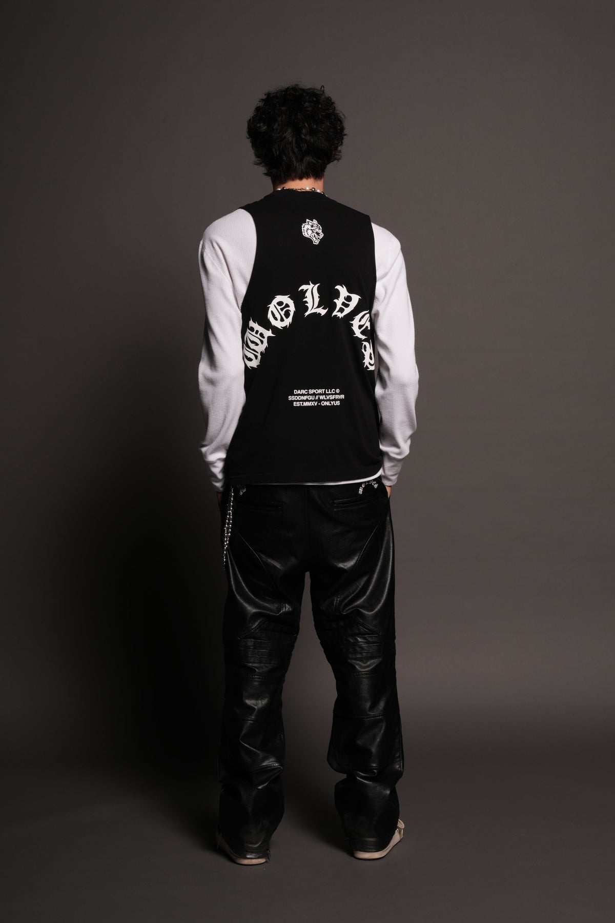Michael Forever Tommy Muscle Tee In Black