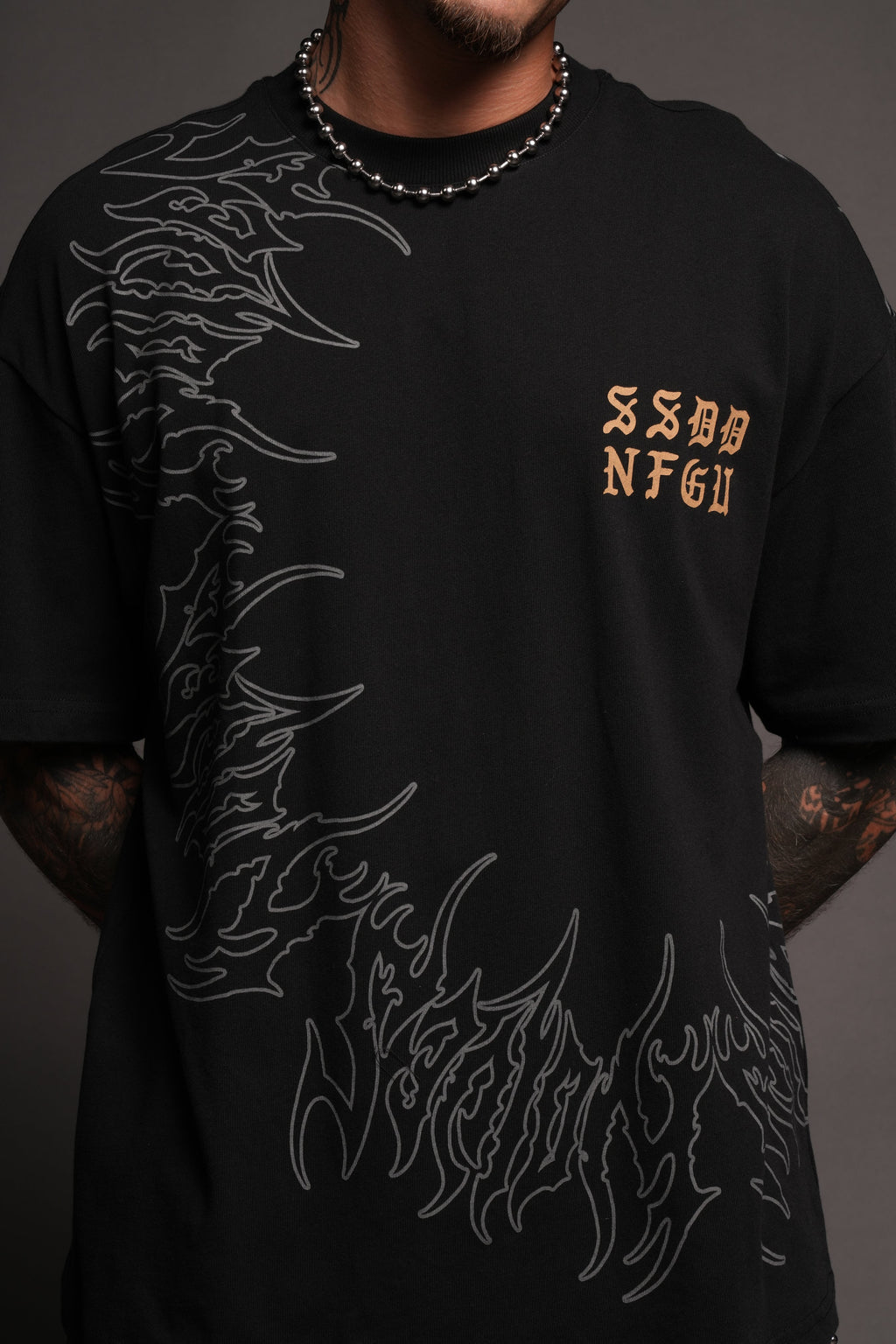 Cherub Hesh Premium Tee In Black - imagem 7