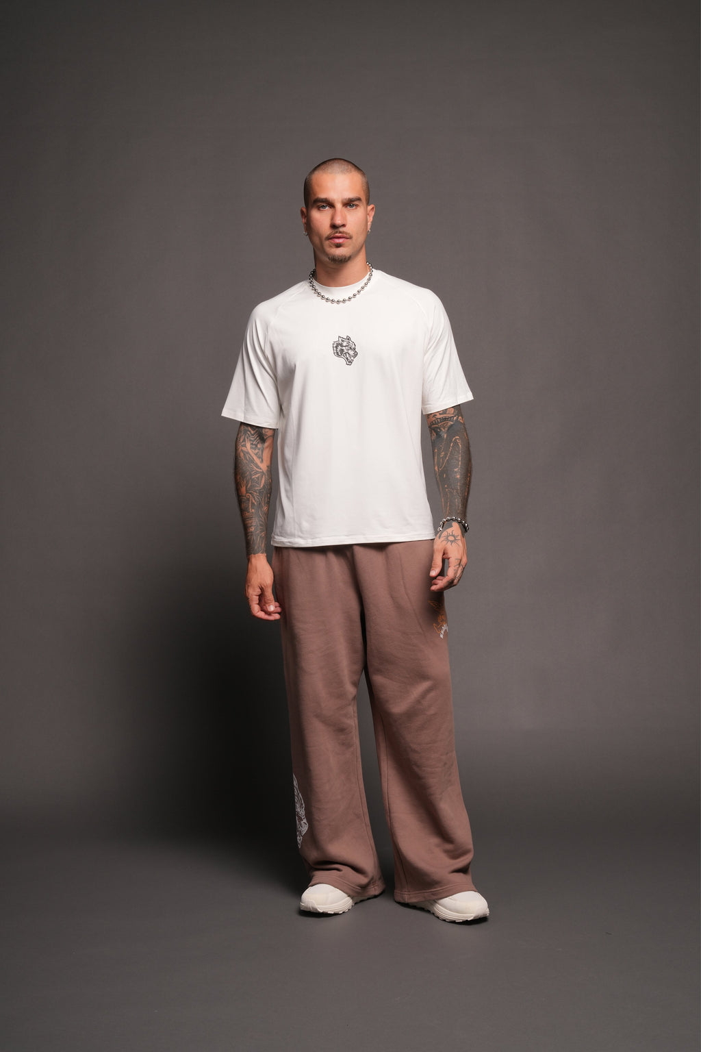 Cherub Nfgu V2 Lennox Sweat Pants In Mojave Brown - imagem 6