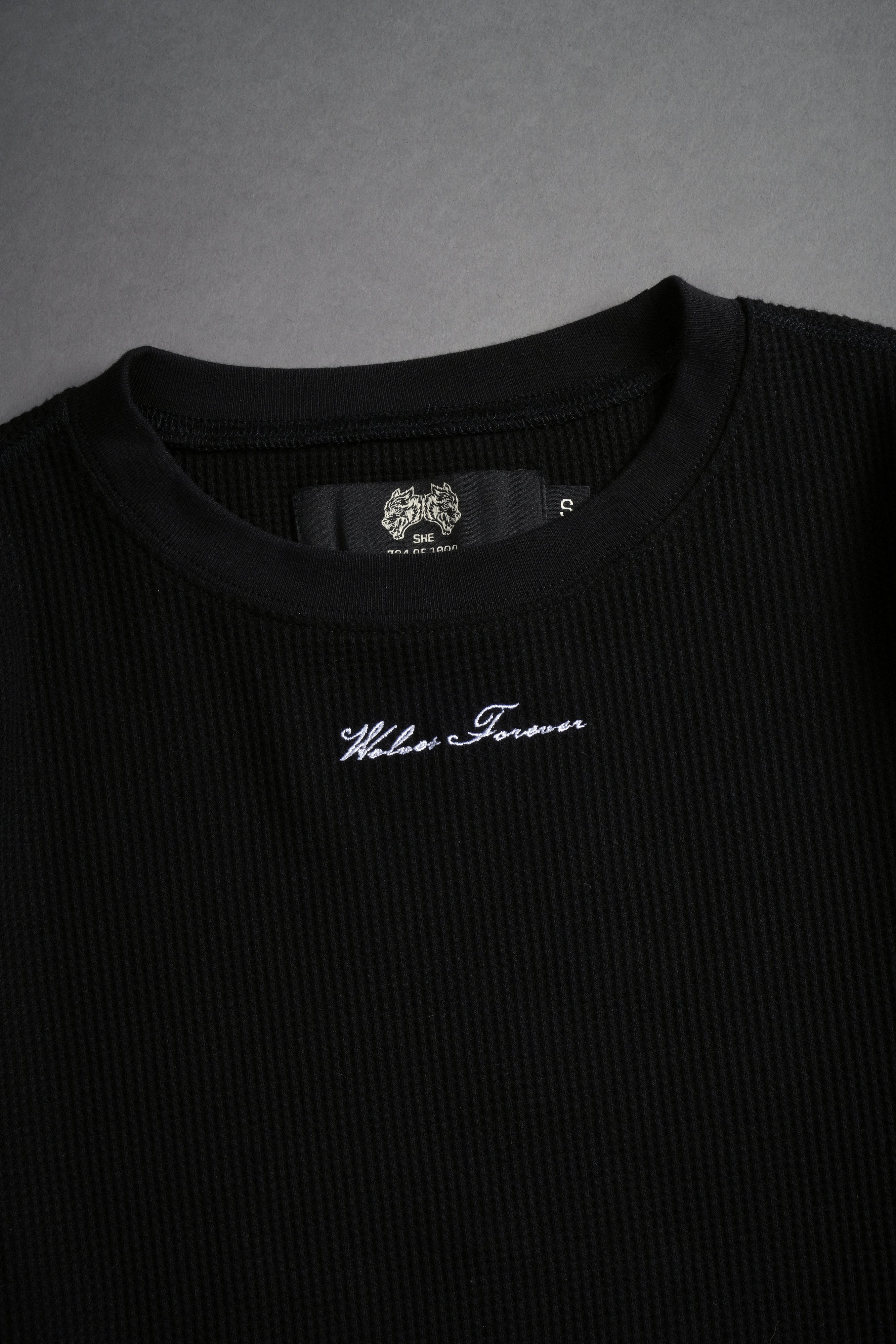 Conquer Cropped Thermal LS in Black — imagem 5
