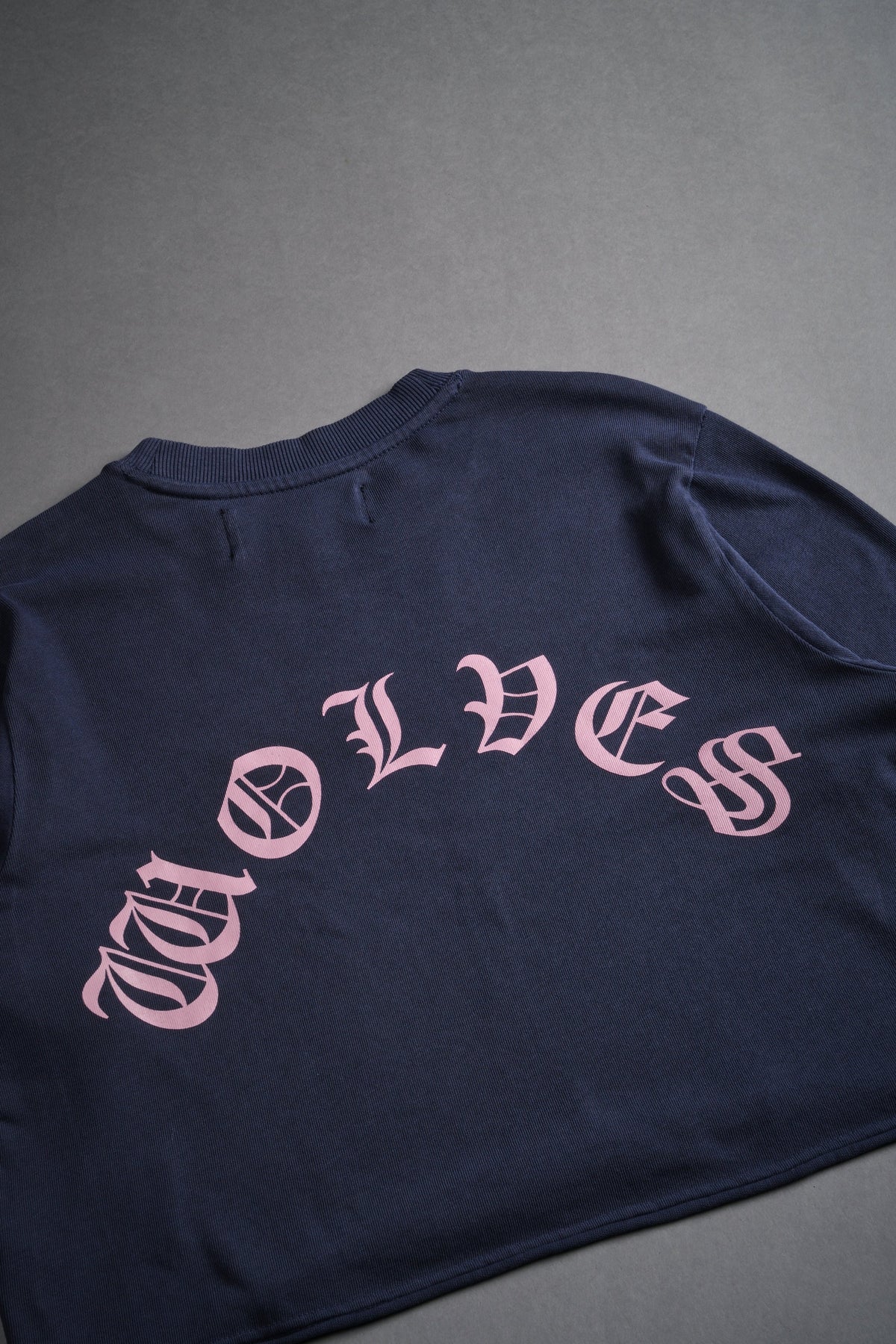 Mission Accomplished "Premium" (Cropped) Tee in Storm Blue - imagem 8