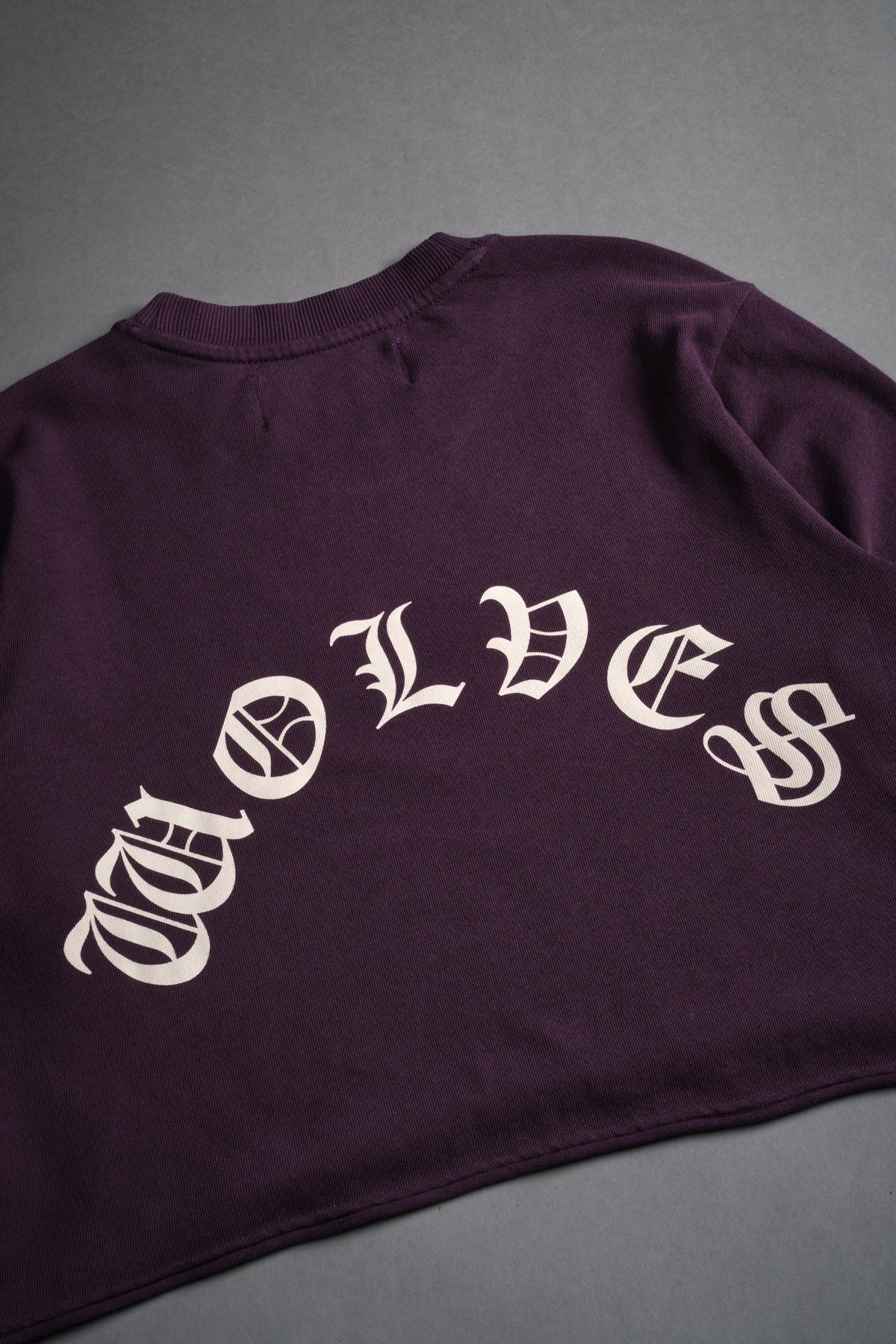 Mission Accomplished "Premium" (Cropped) Tee in Storm Purple - imagem 6