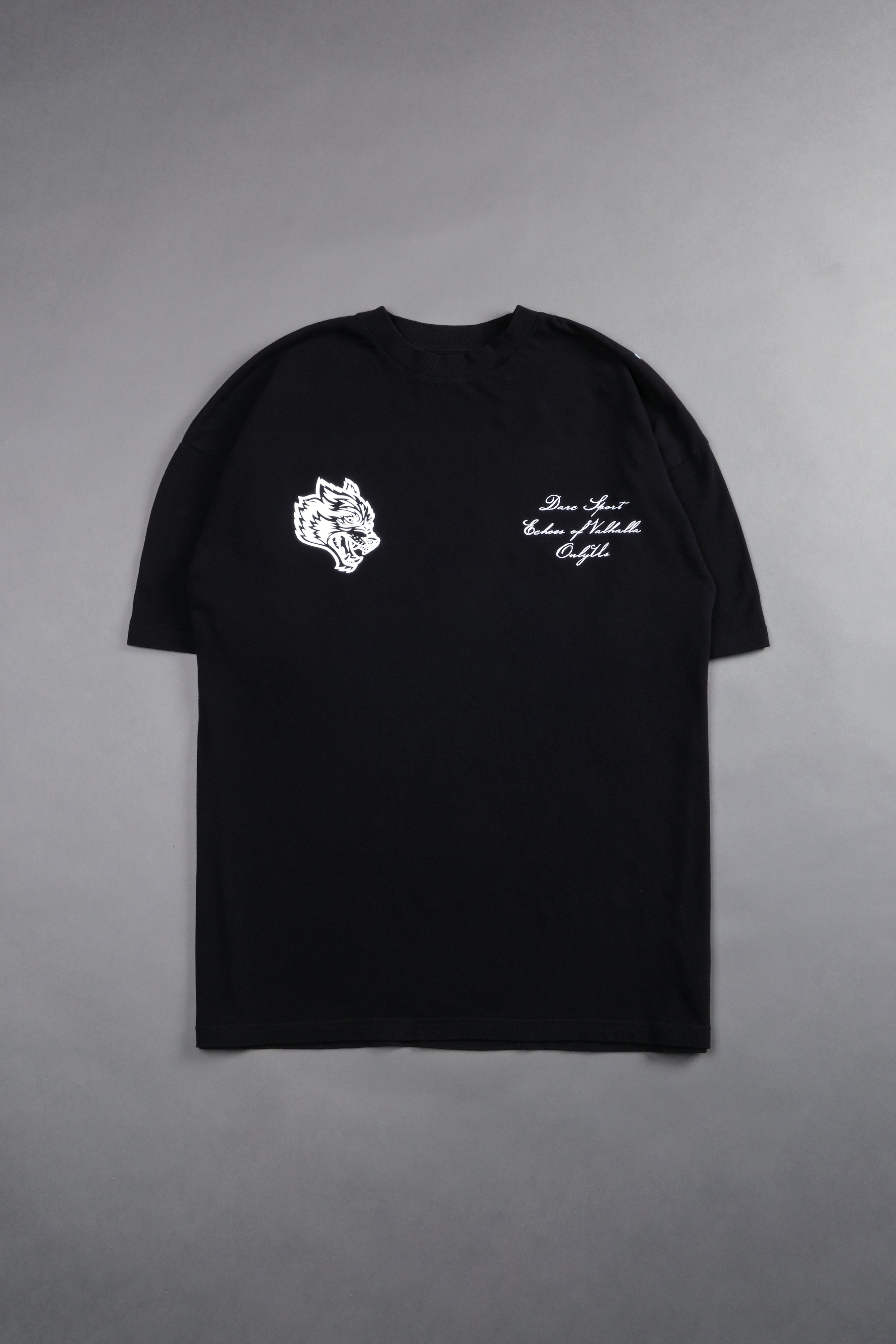 God Of Thunder "Premium" Oversized Tee in Black — imagem 2