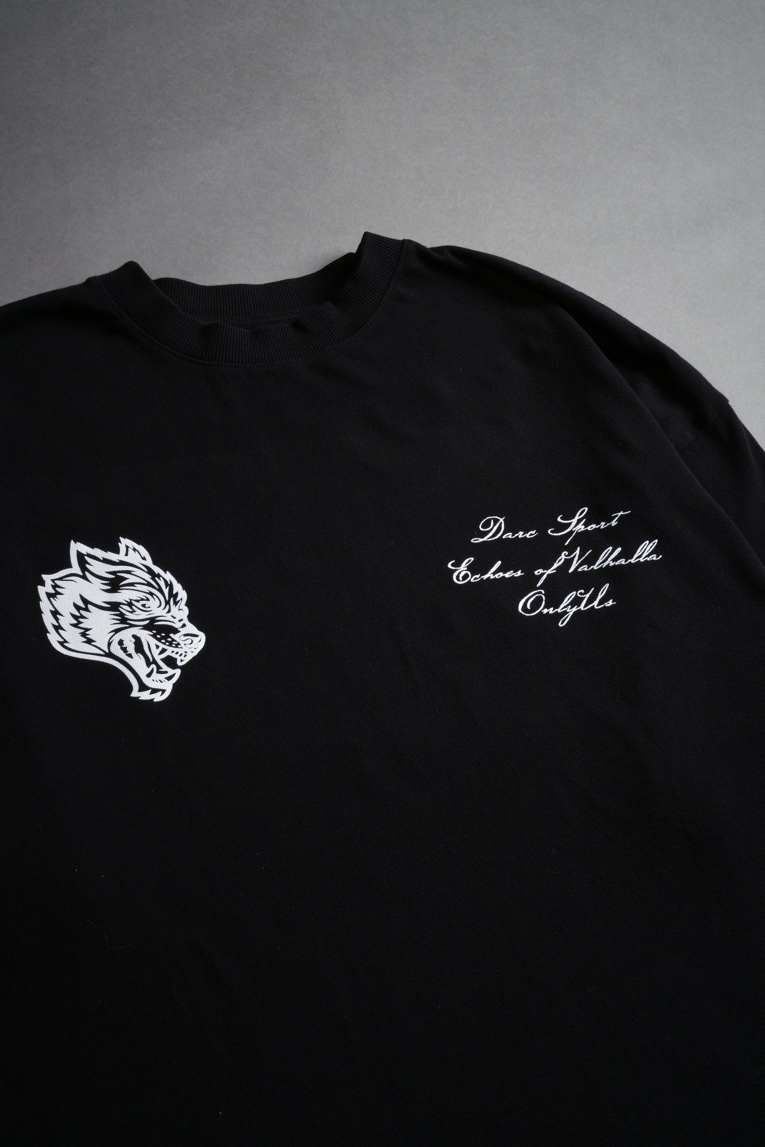 God Of Thunder "Premium" Oversized Tee in Black — imagem 9