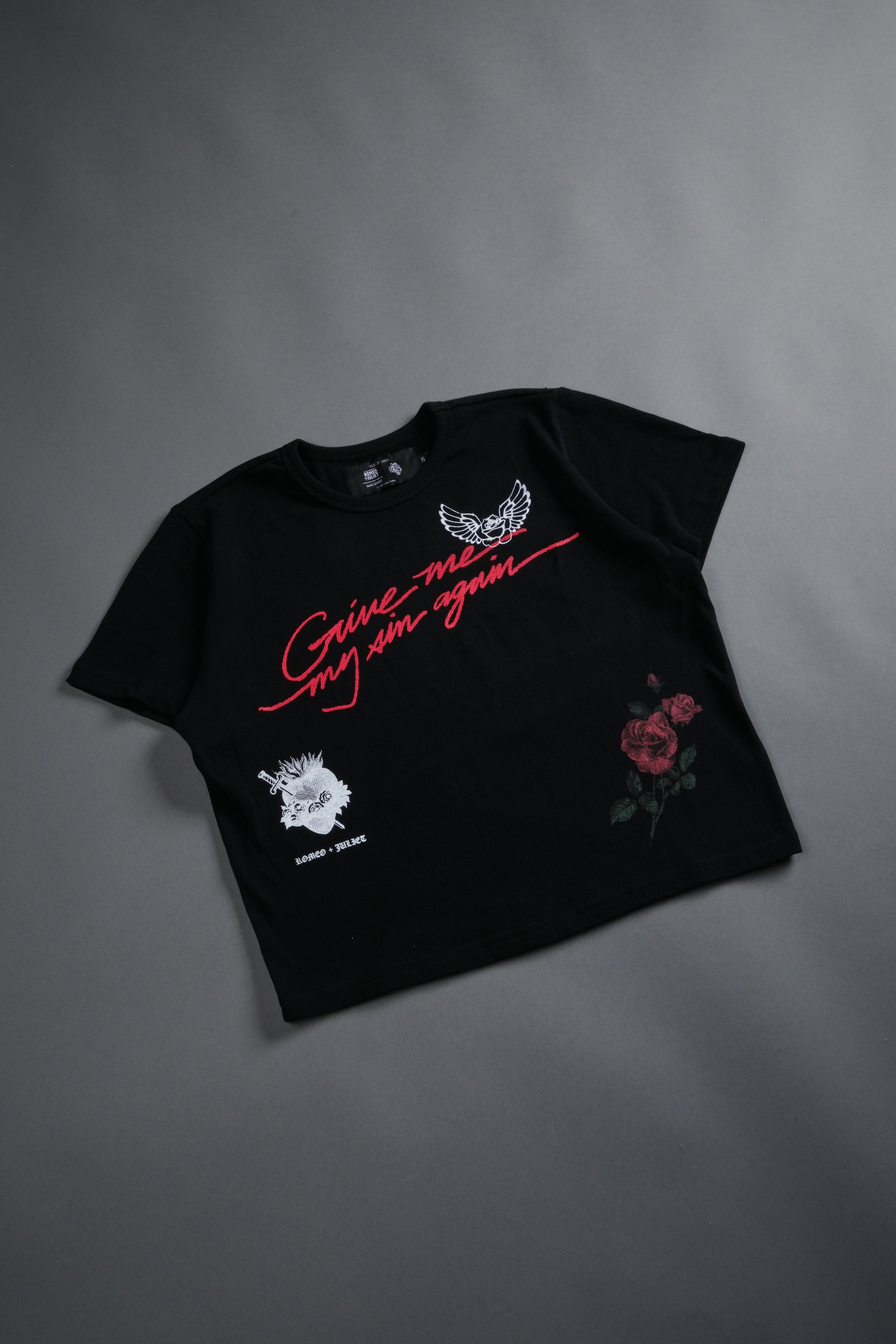 Sin Again "Timeless" Tee in Black — imagem 3