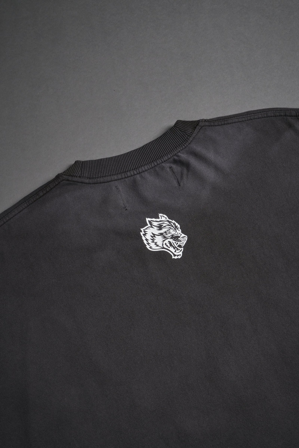 SINCE DAY ONE "GRUNGE" CUT OFF TEE IN WOLF GRAY DRIFT WASH