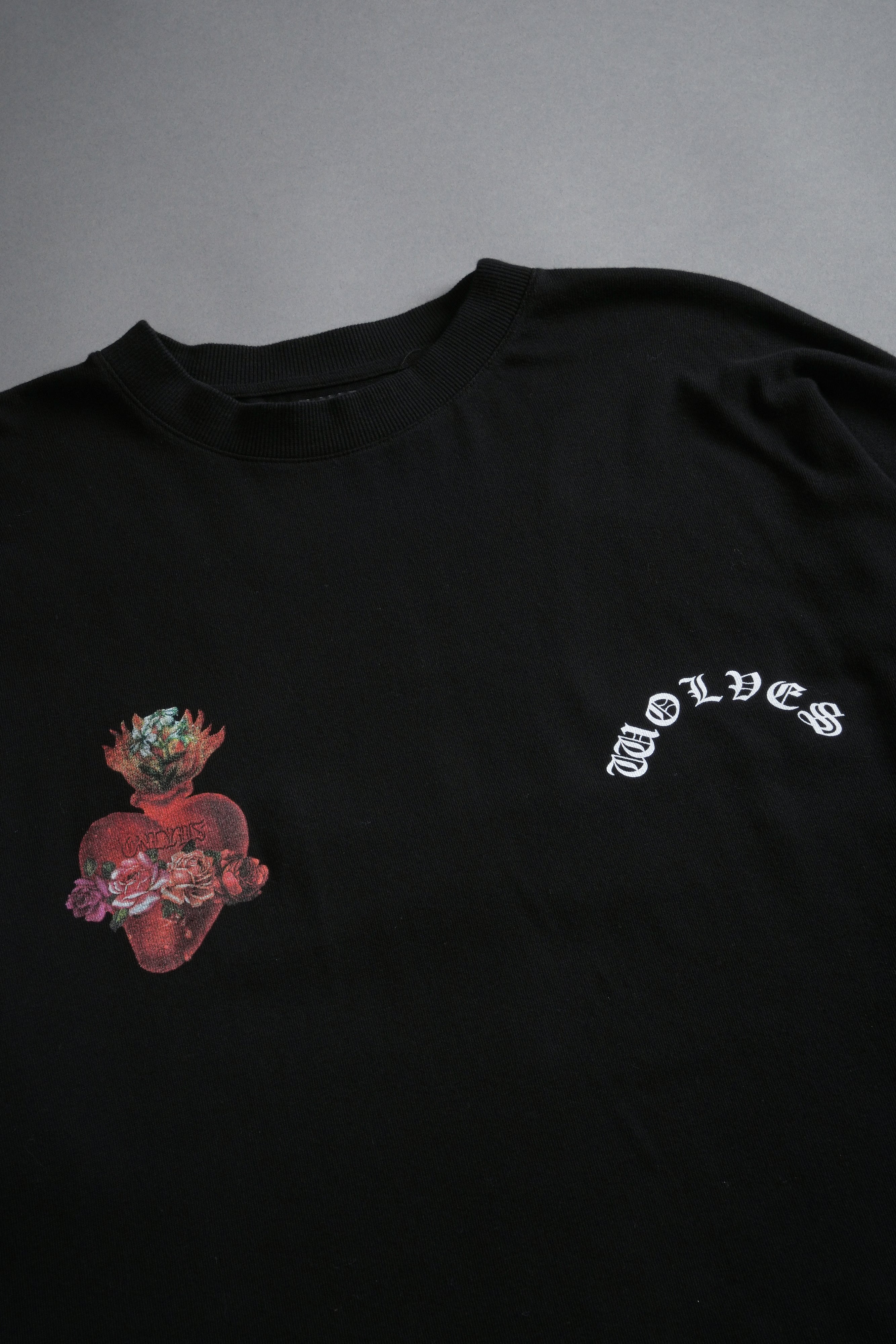 Heart Oath Premium Oversized Tee in Black — imagem 9