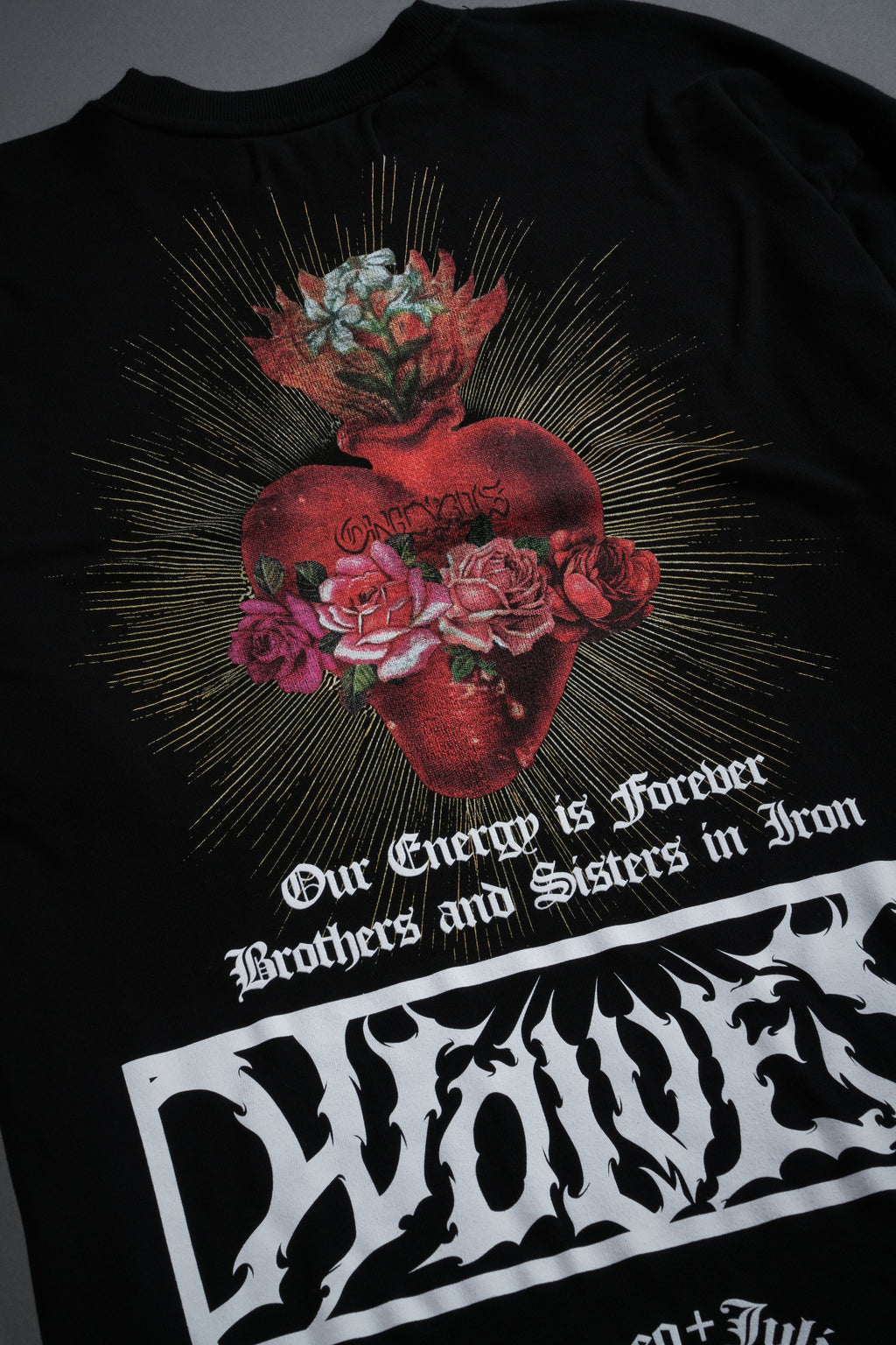 Heart Oath Premium Oversized Tee in Black — imagem 11