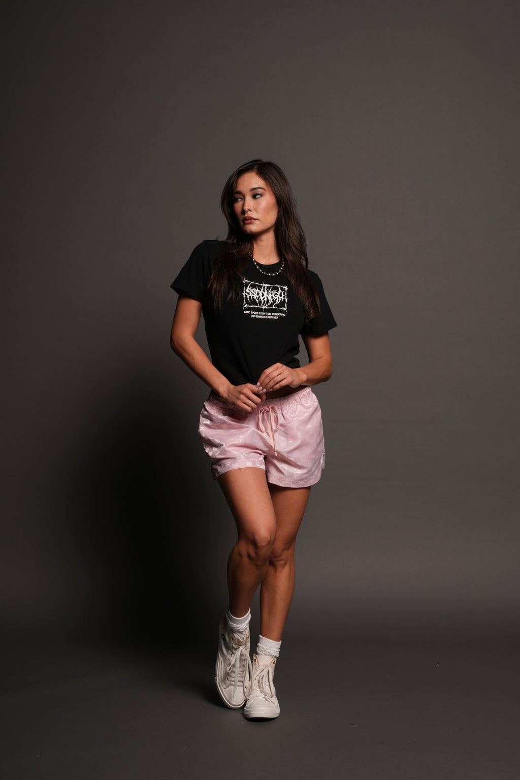 Barbed Mantra Timeless Tee In Black