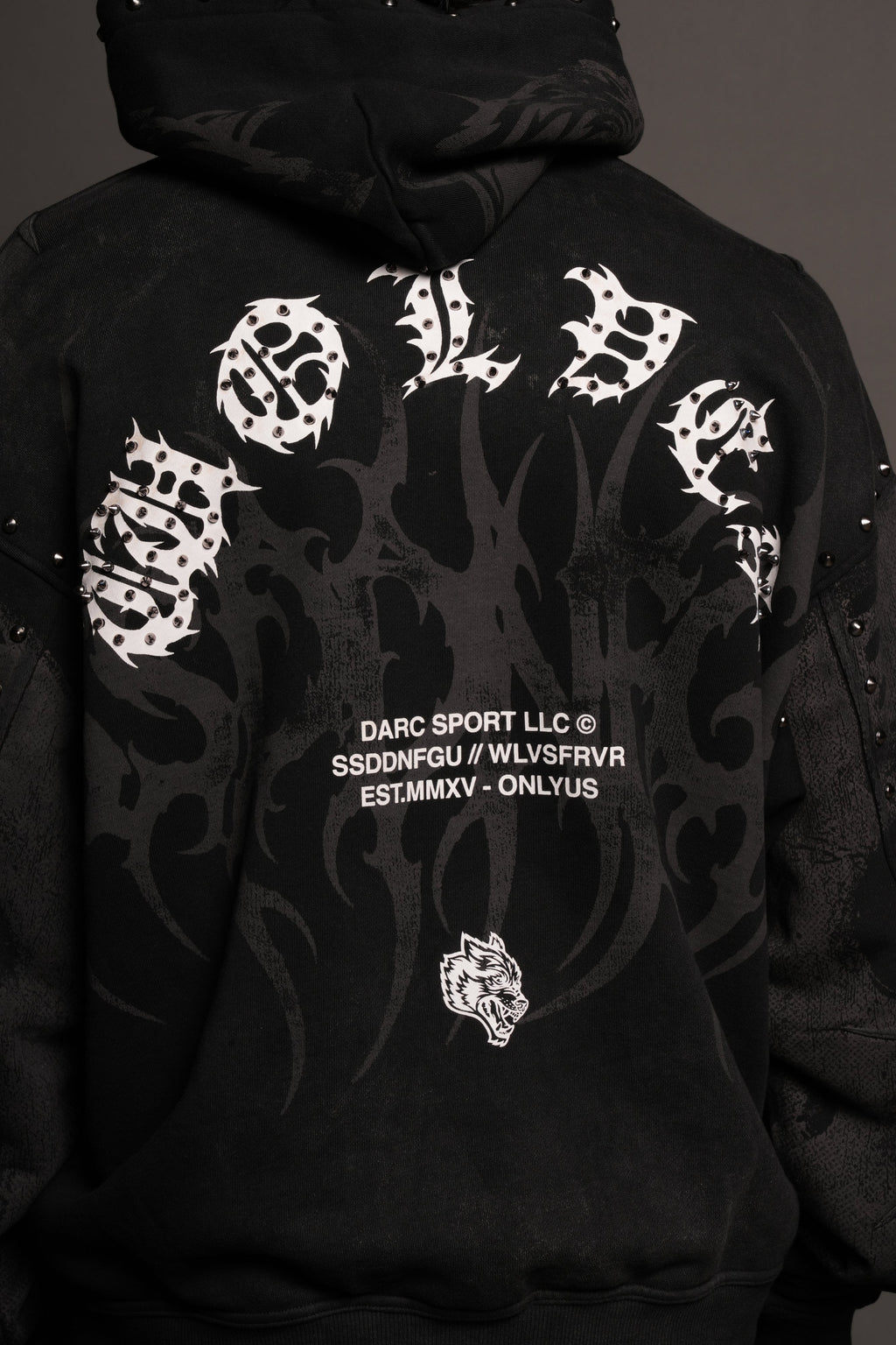 Jason Forever Cornell Hoodie In Black Super Sun Fade