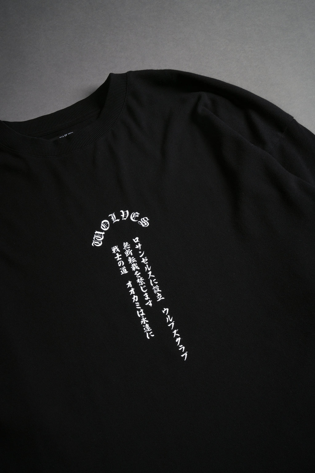 Ultimate Battle Premium Oversized Tee In Black - imagem 5