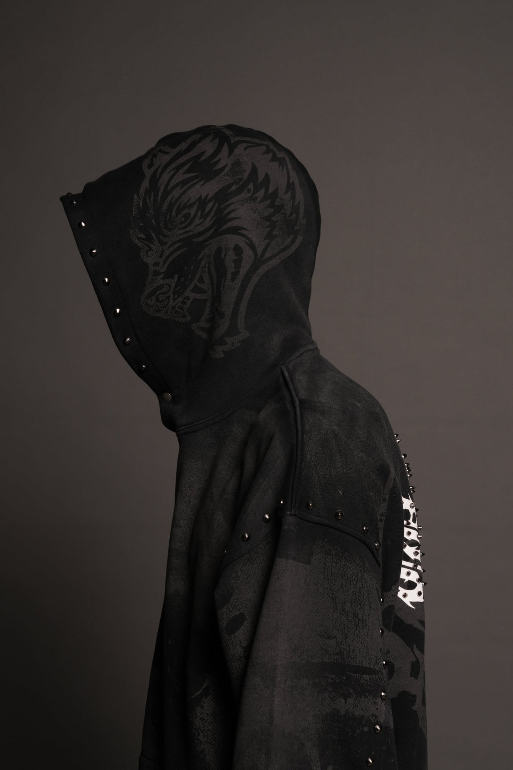 Jason Forever Cornell Hoodie In Black Super Sun Fade
