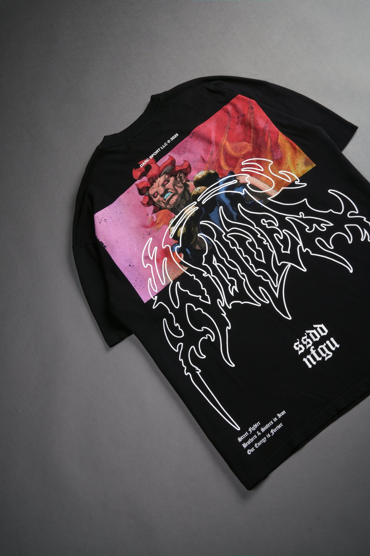 Akuma Forever "Premium" Oversized Tee in Black - imagem 5