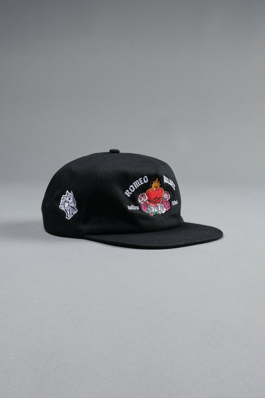 Last Love Vintage 5 Panel Hat in Black — imagem 3