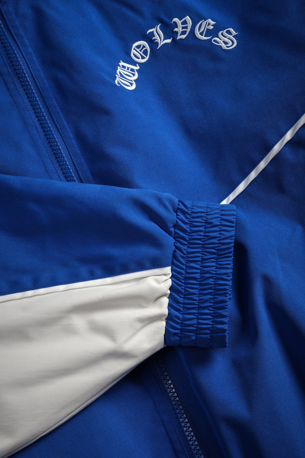 Wolf Chopper Quinn Track Jacket in Darc Cobalt/Cream - imagem 11