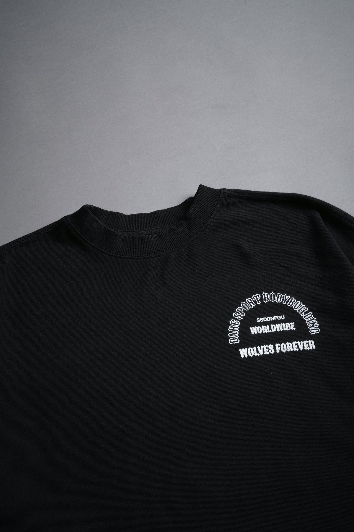 The One You Feed V2 "Premium" Oversized (Cropped) Tee in Black - imagem 6