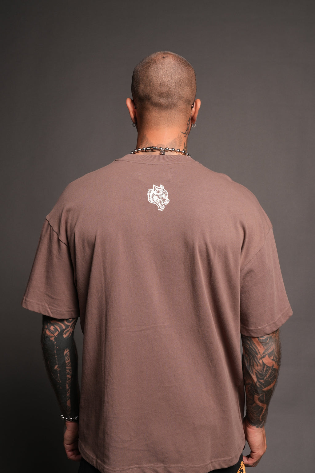 Cherub Flame Premium Tee In Mojave Brown - imagem 2