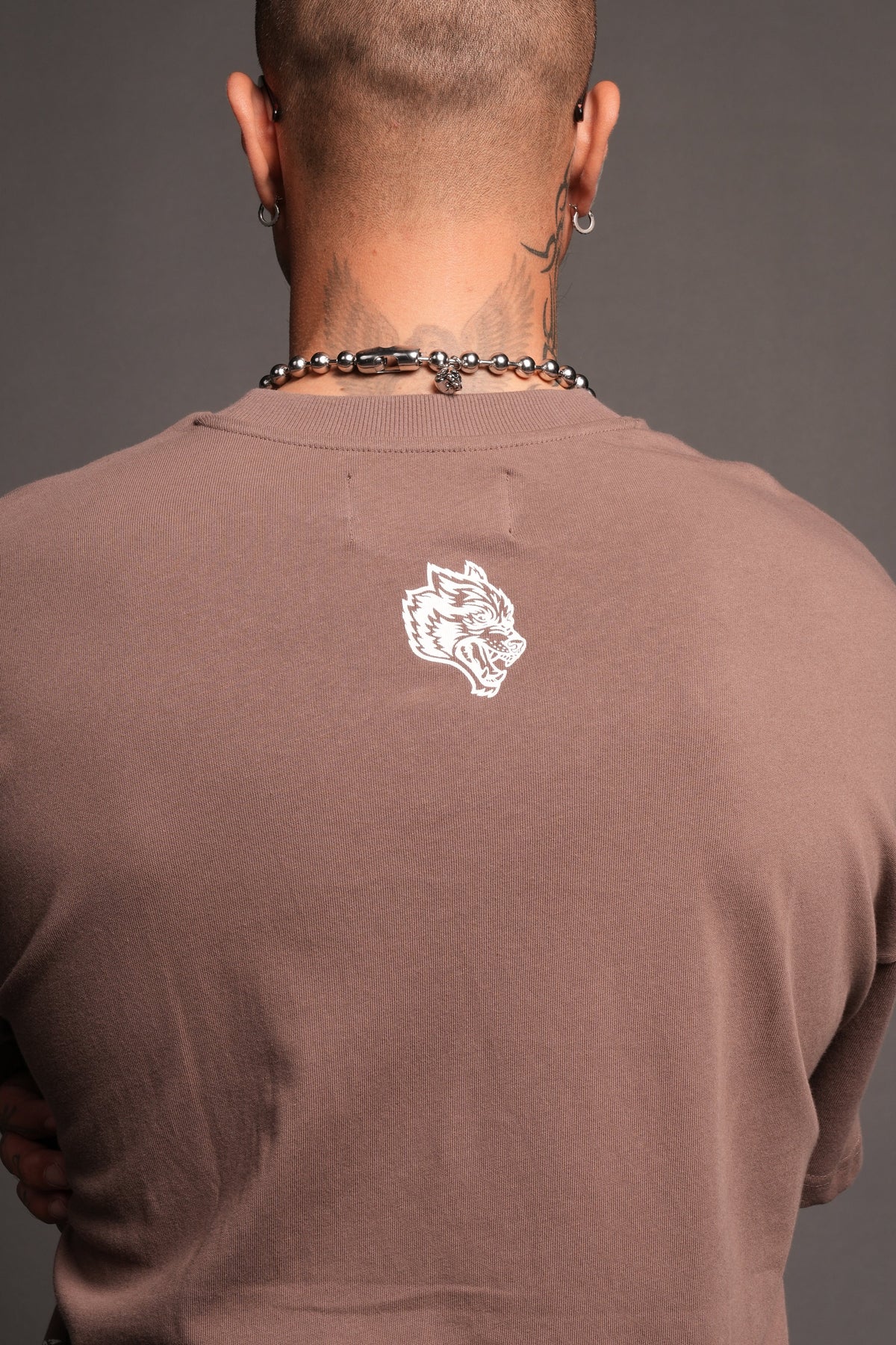 Cherub Flame Premium Tee In Mojave Brown - imagem 6