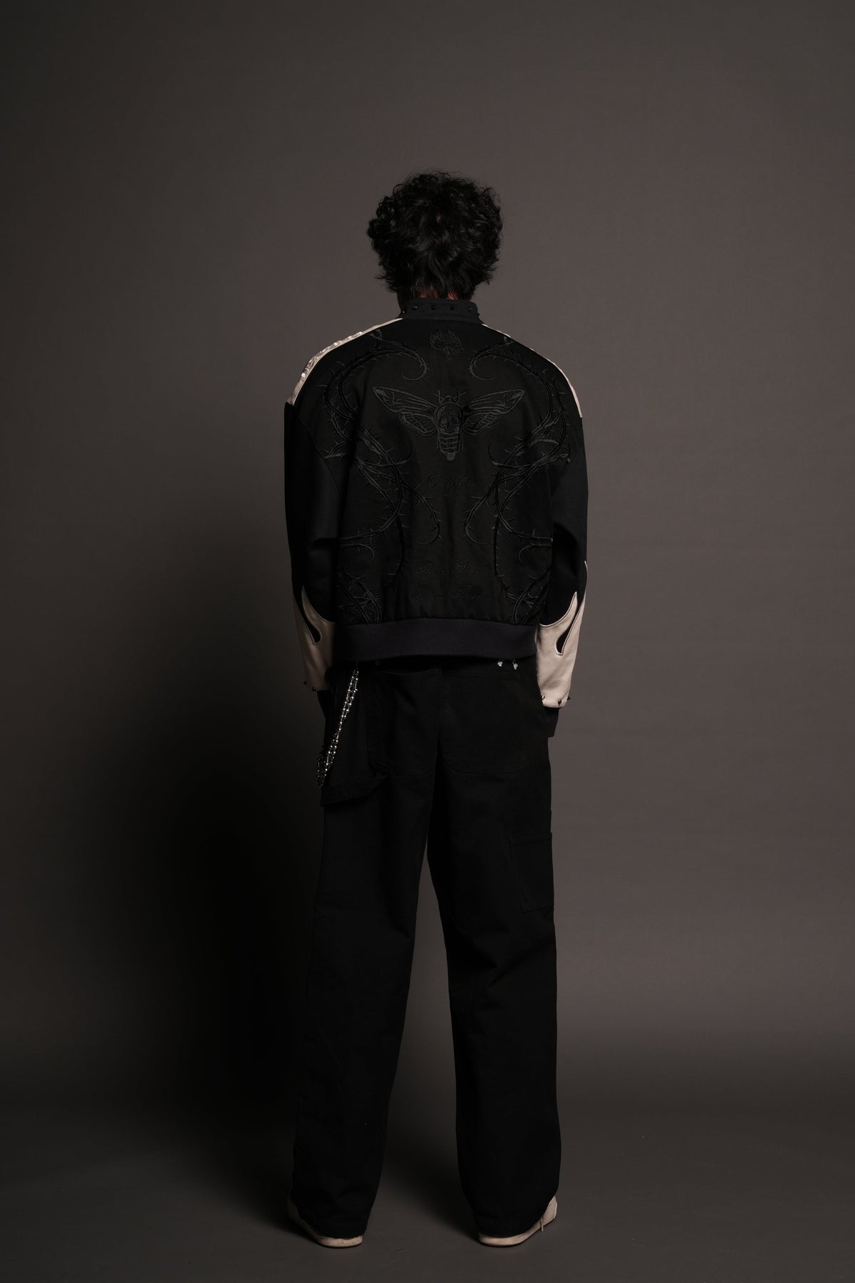 Mori Thorns Gordon Racing Jacket In Black/Navy