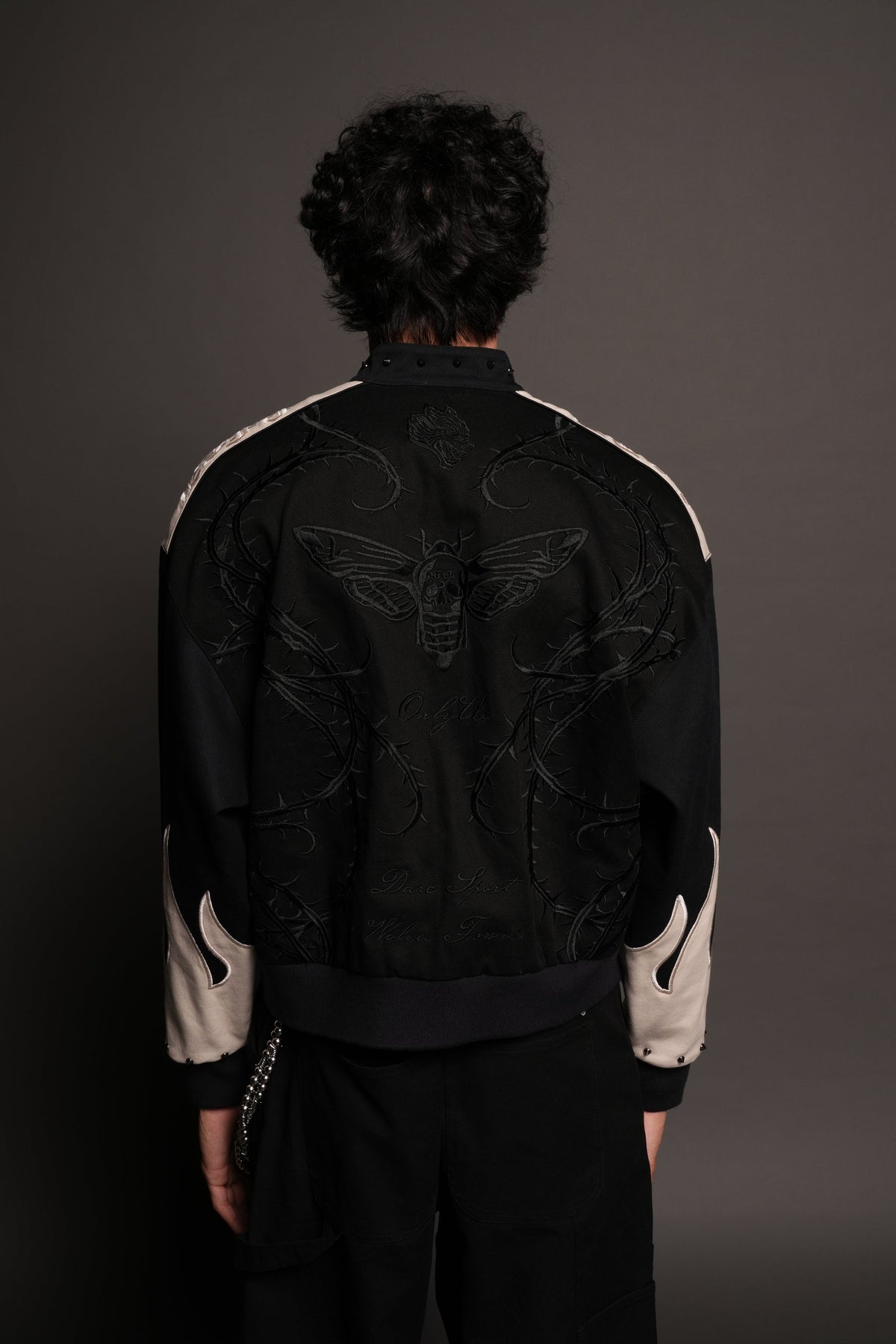 Mori Thorns Gordon Racing Jacket In Black/Navy