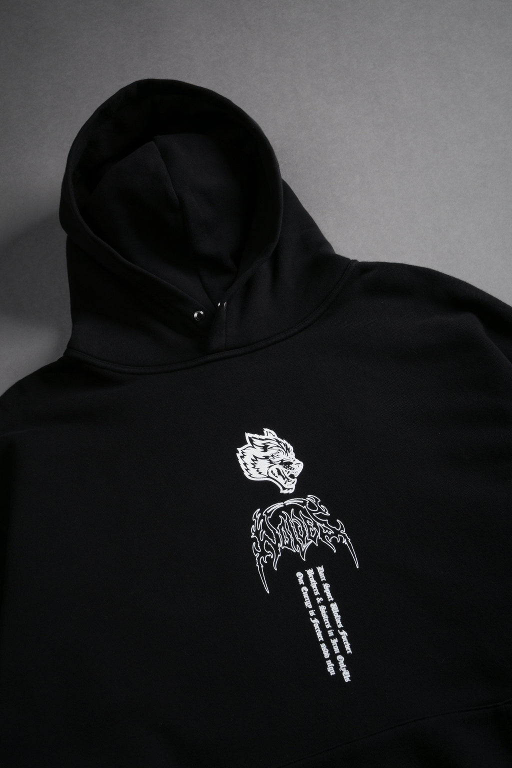 Akuma Forever "Pierce" Hoodie in Black - imagem 7