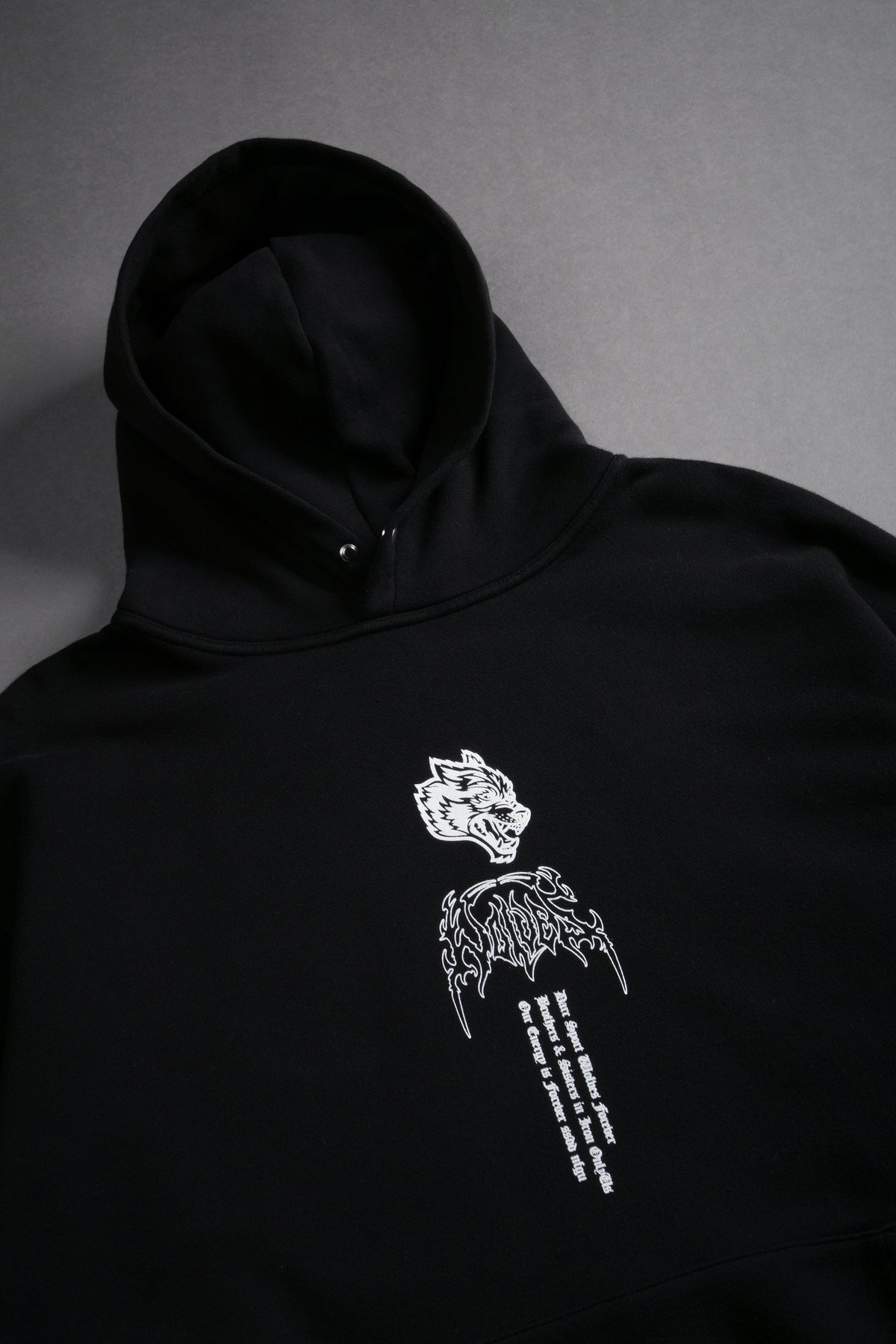 Akuma Forever "Pierce" Hoodie in Black - imagem 7