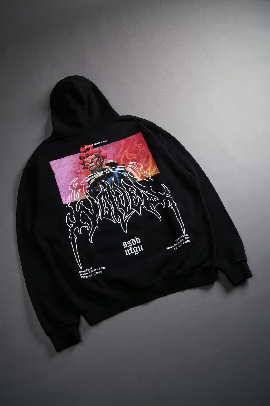Akuma Forever "Pierce" Hoodie in Black - imagem 9