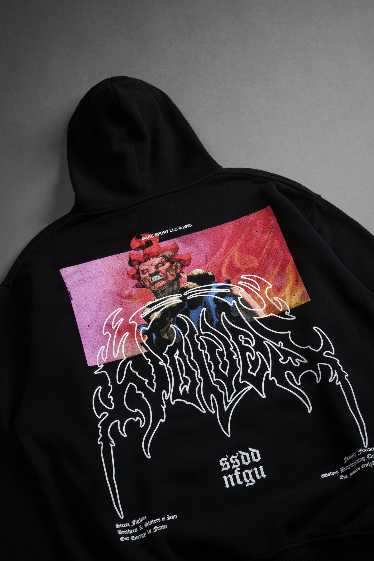 Akuma Forever "Pierce" Hoodie in Black - imagem 8