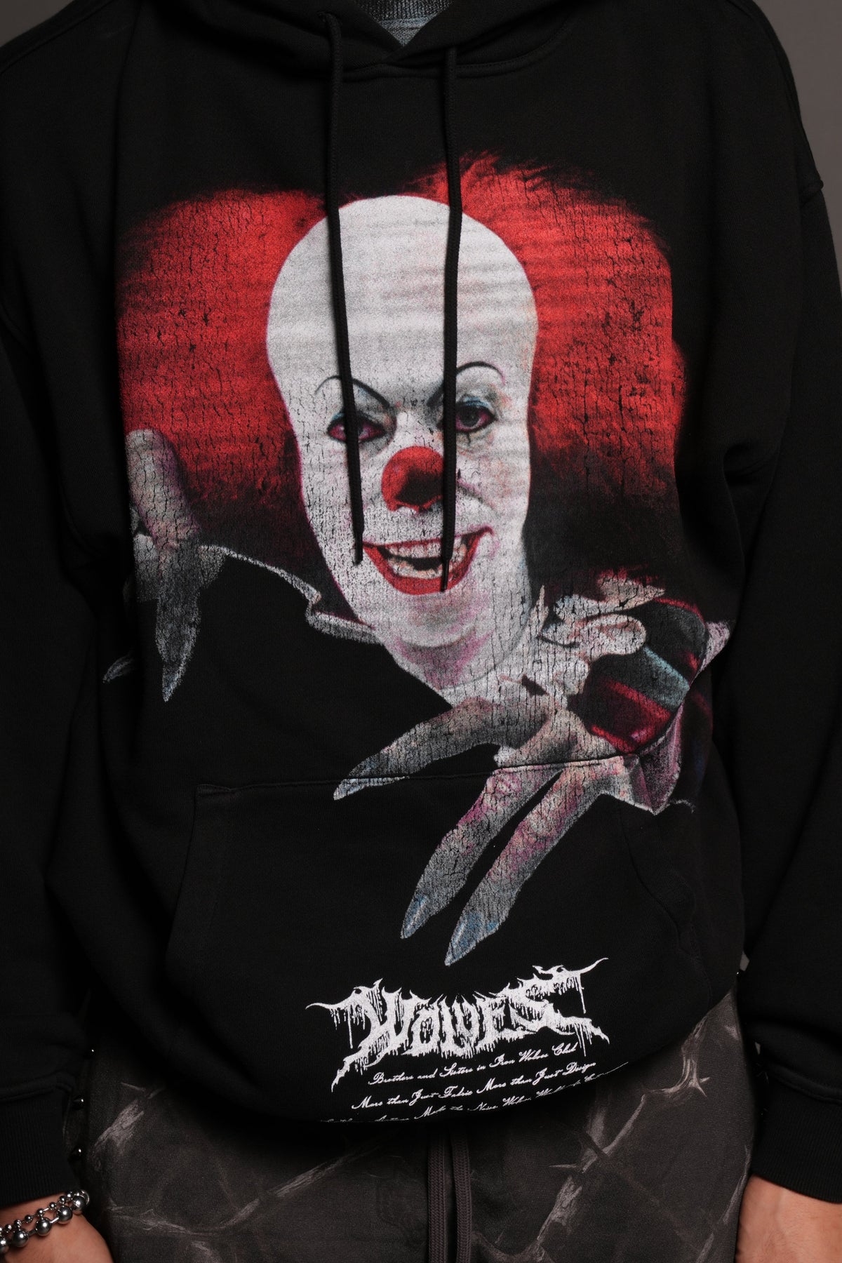 Pennywise Bishop Hoodie In Black