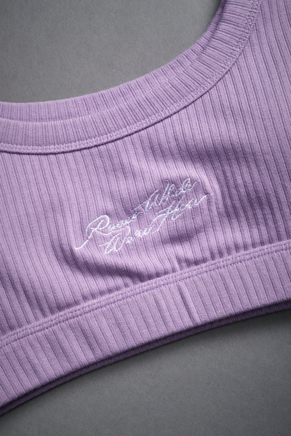 Roses While We're Here Wellness Bra in Ghost Orchid - imagem 7